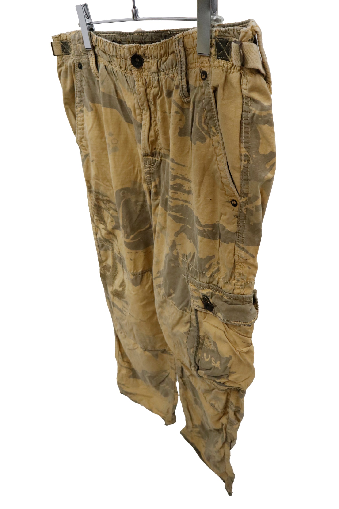 Y2K camouflage pattern pants/U-［2602-014］