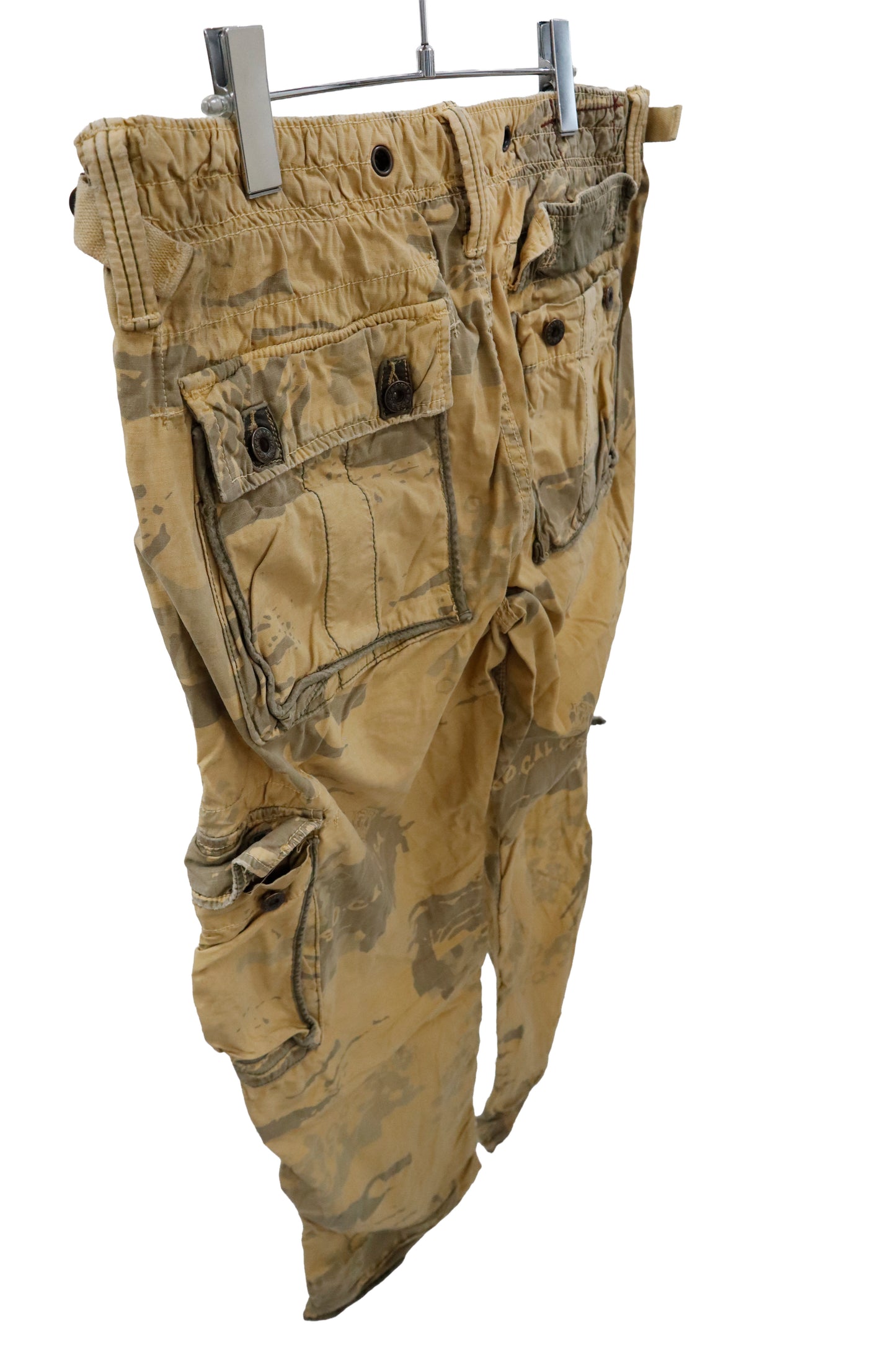 Y2K camouflage pattern pants/U-［2602-014］