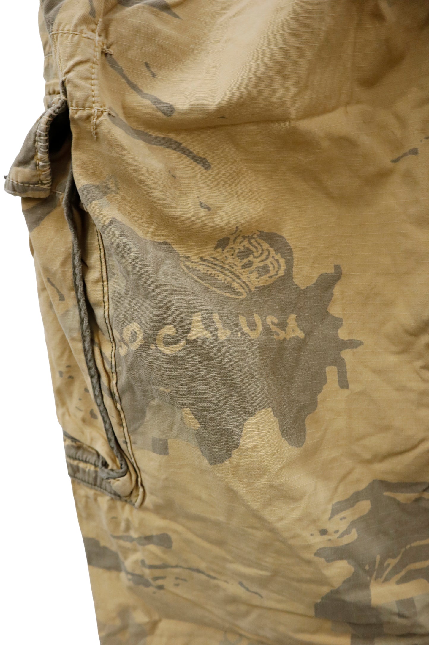 Y2K camouflage pattern pants/U-［2602-014］