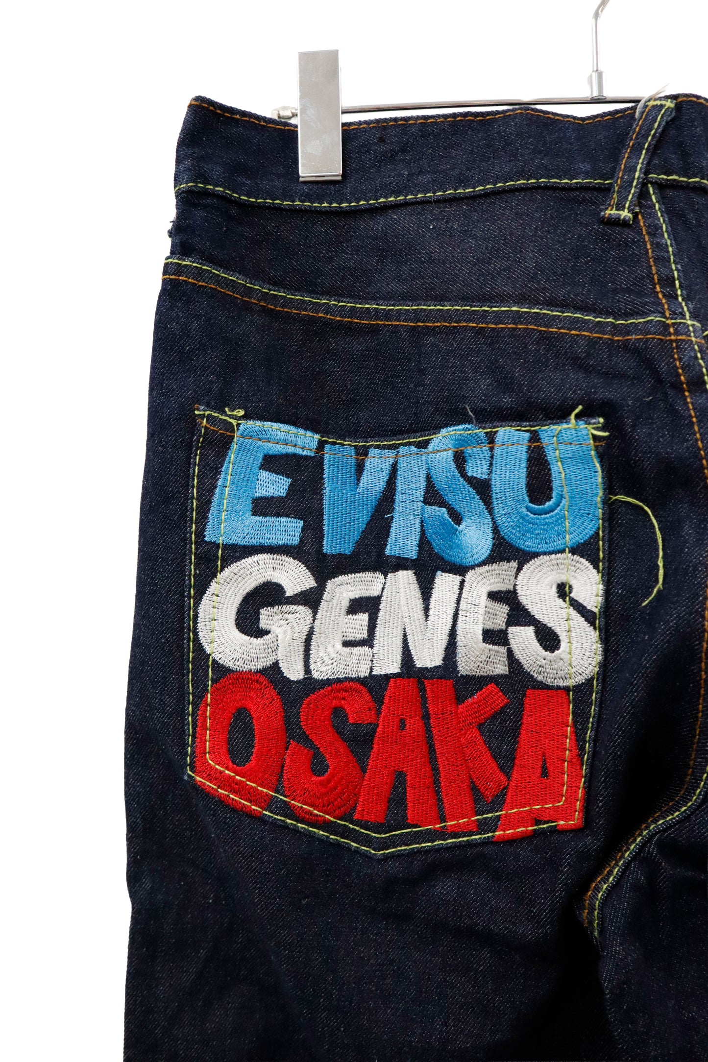 EVISU Tricolor stitch denim/U-［2602-015］