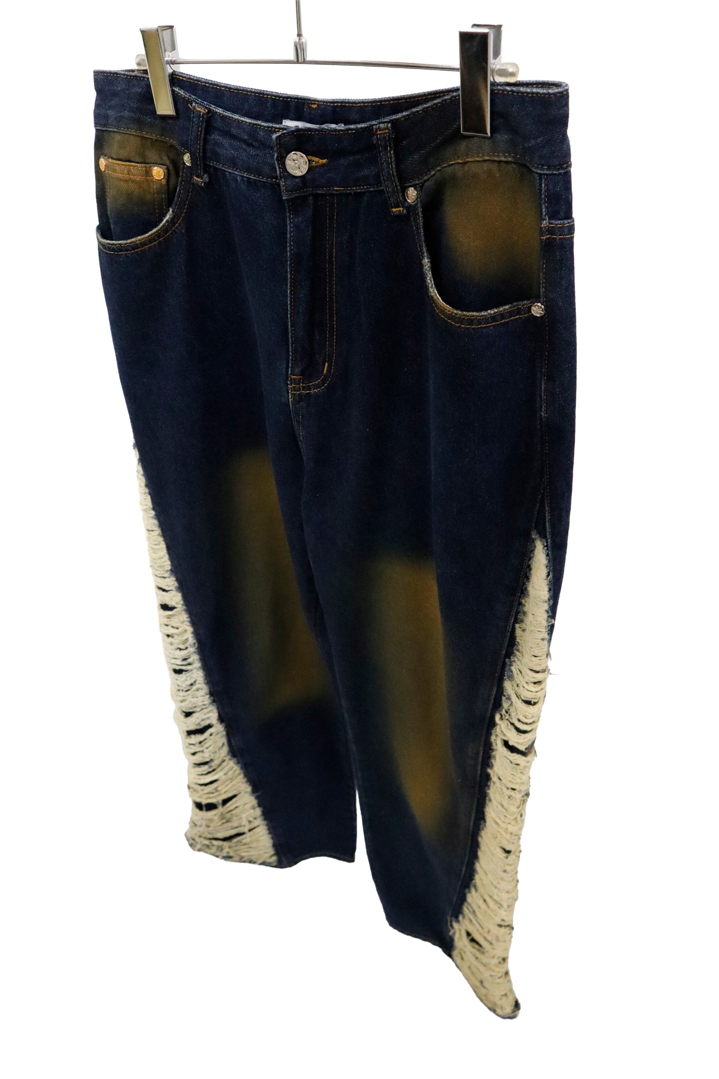 Still water crushed denim/U-［2602-018］