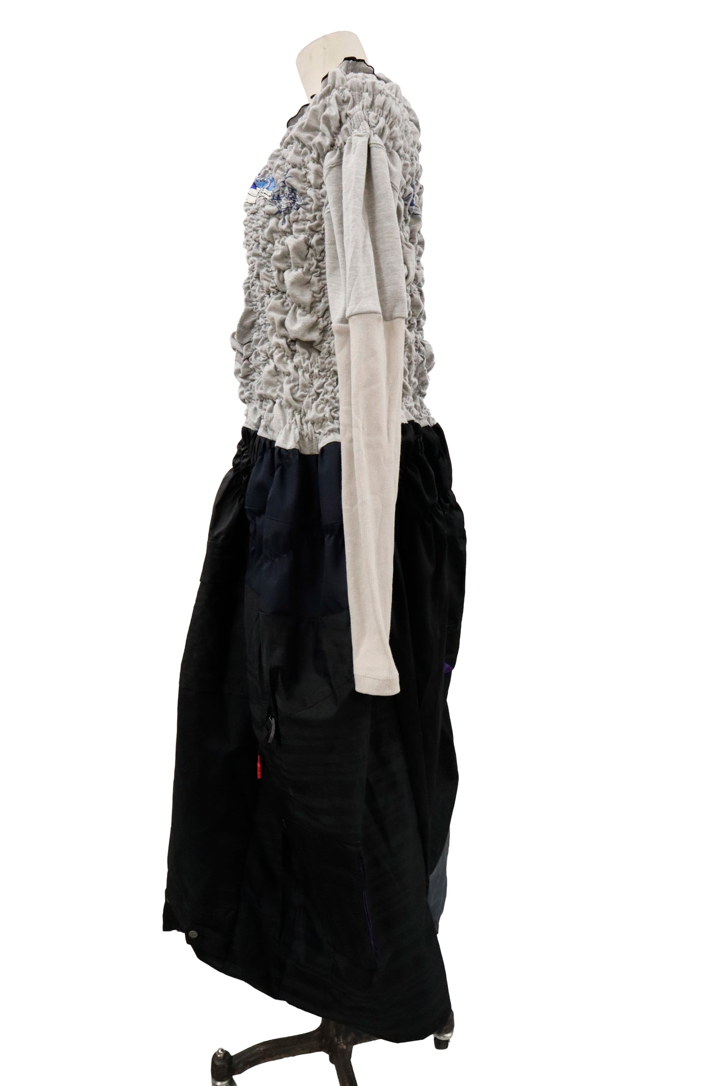 KUSHA KUSHA PLAN/cut saw dress/RM-［2602-133］