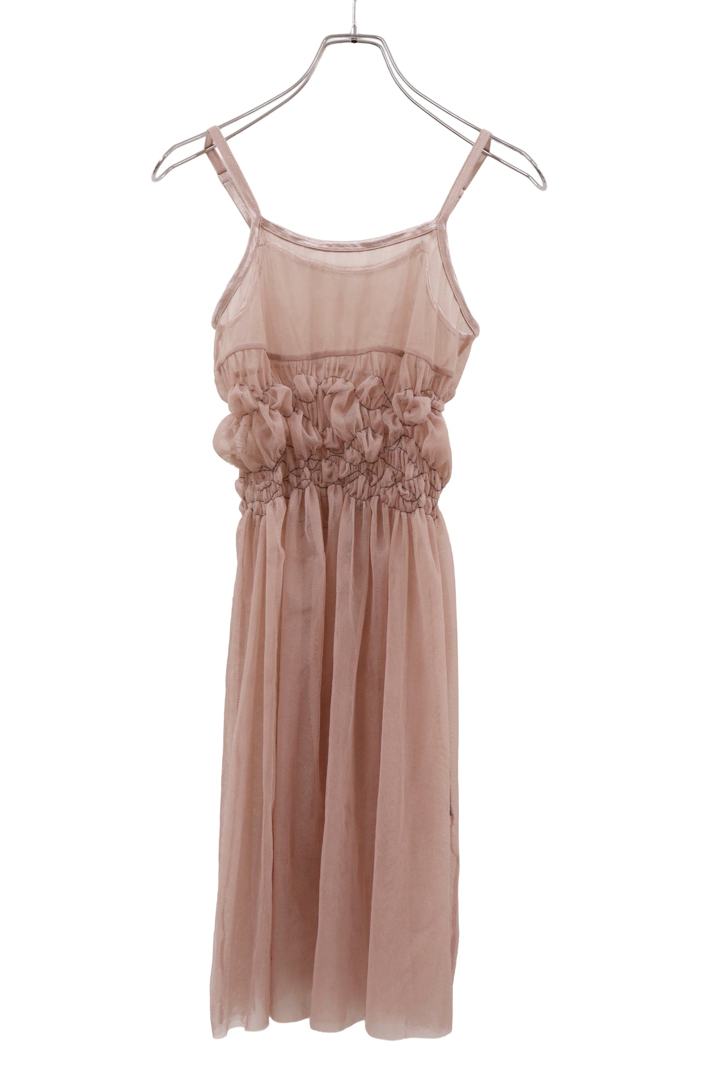 KUSHA KUSHA PLAN/see througn dress /RM-［2602-153］