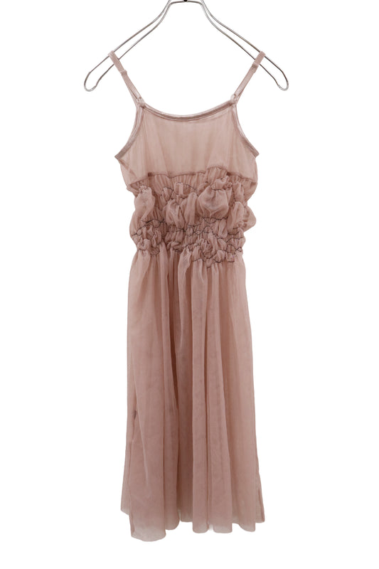 KUSHA KUSHA PLAN/see througn dress /RM-［2602-153］