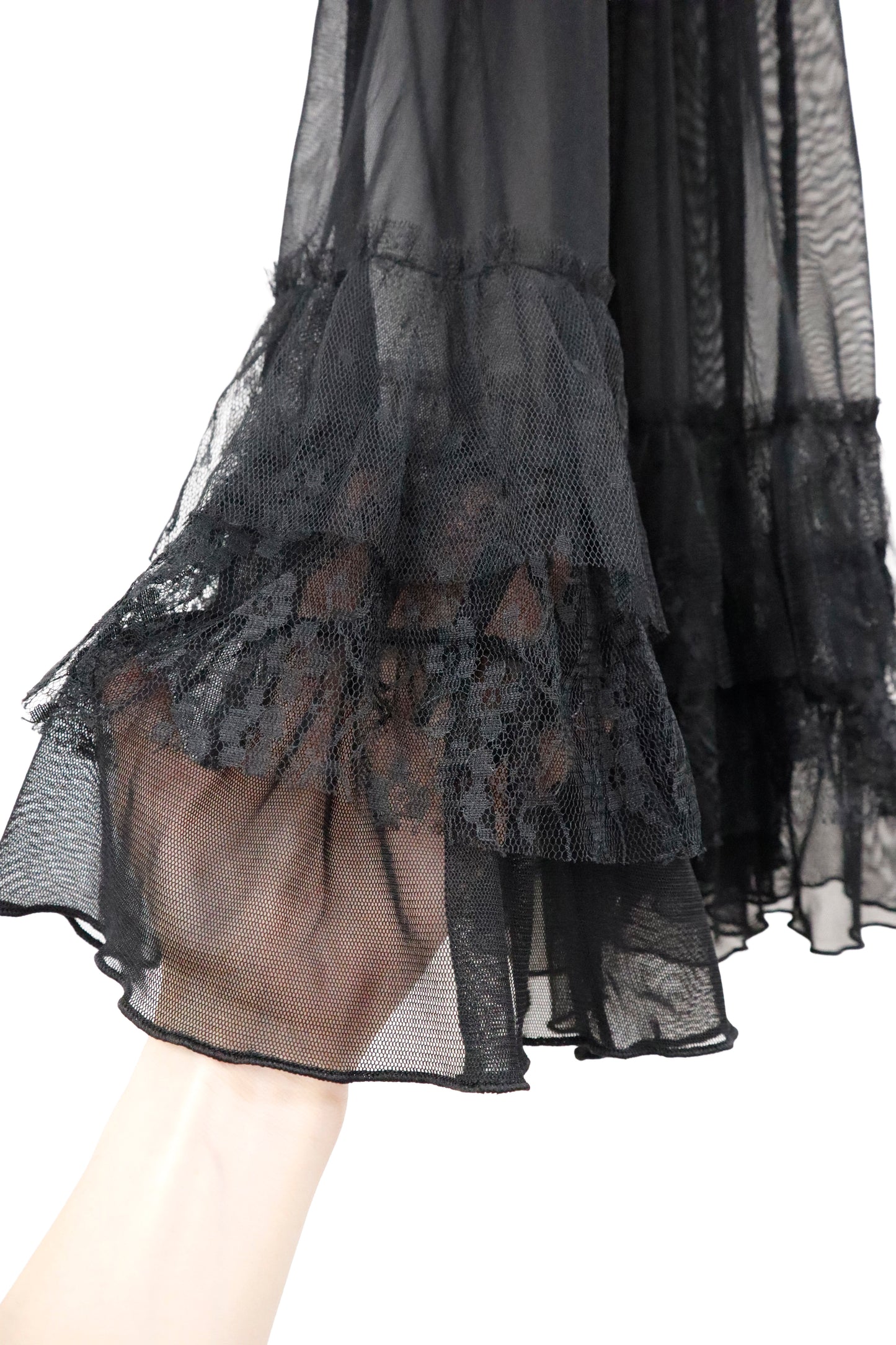 KUSHA KUSHA PLAN/see through pants /RM-［2602-161］