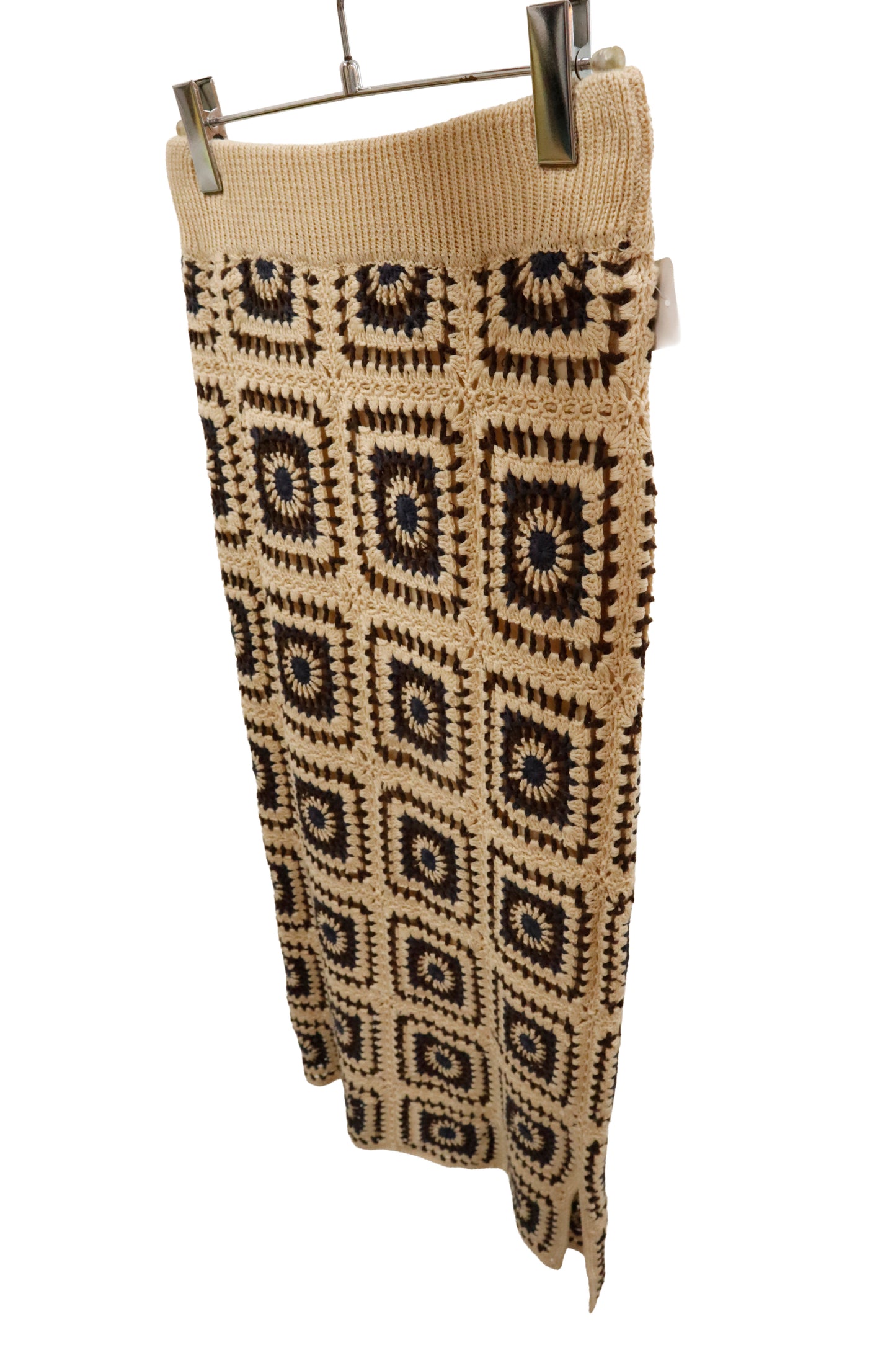 Crochet Panel Skirt/U-［2602-028］