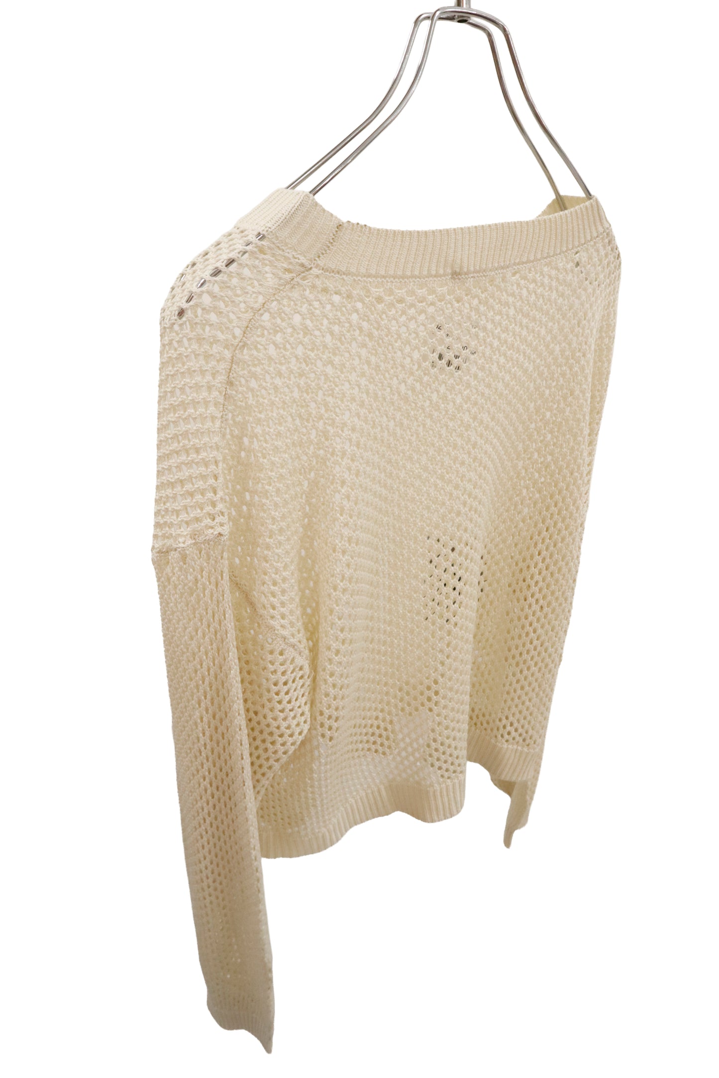 mesh knit topsU-［2602-030］