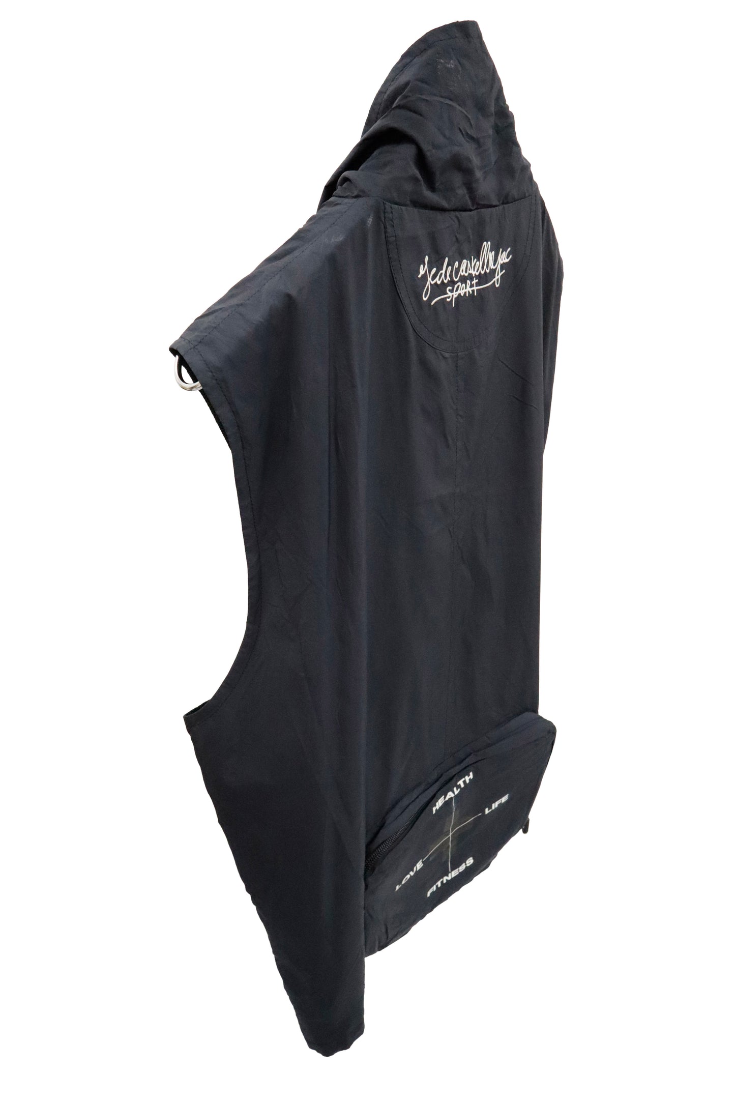 nylon graphic vest/U-［2602-033］