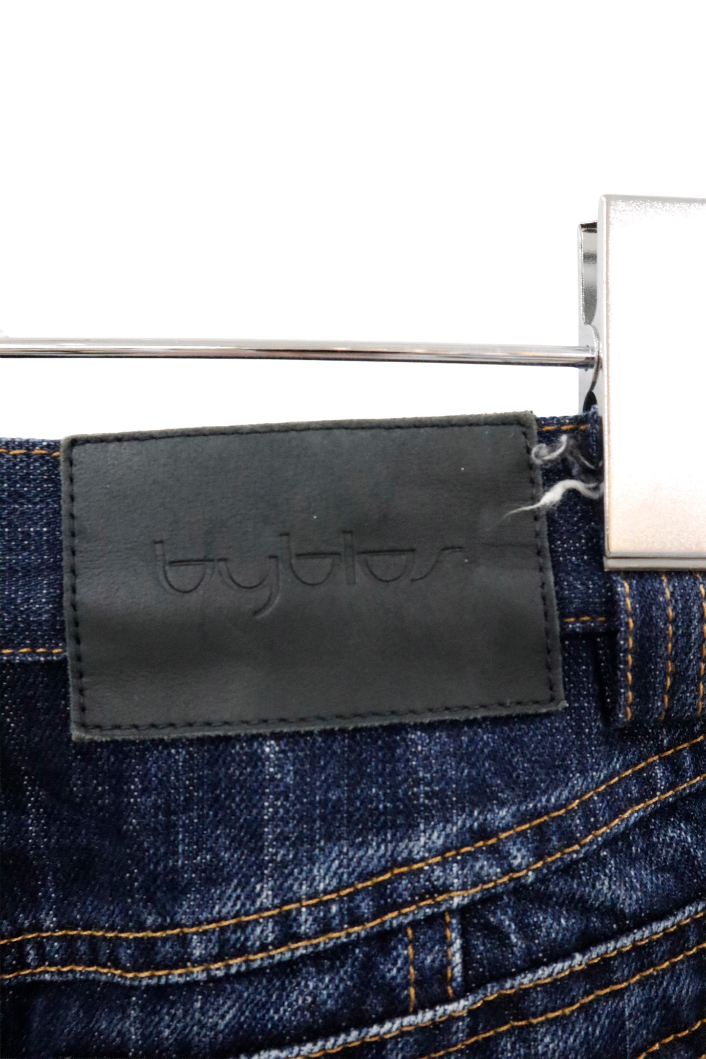 graphic denim skirt/U-［2602-035］