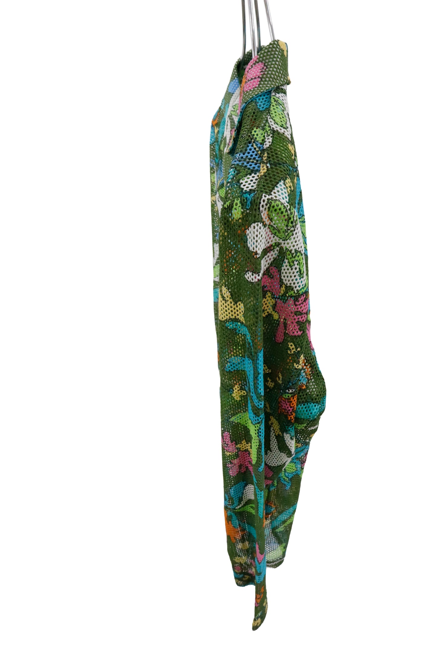 floral pattern shirt jacket/U-［2602-040］