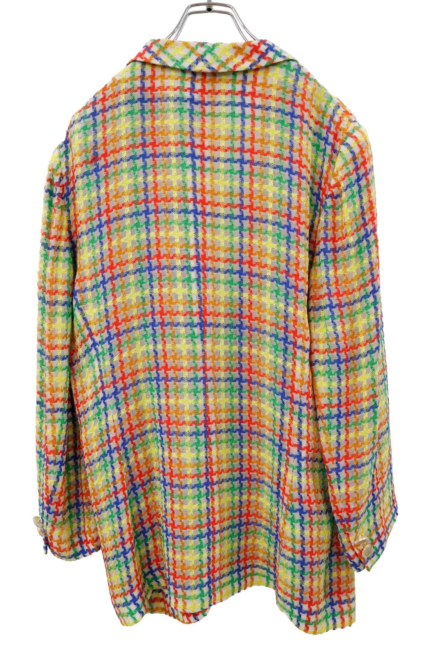 check tailored jacket/U-［2602-043］