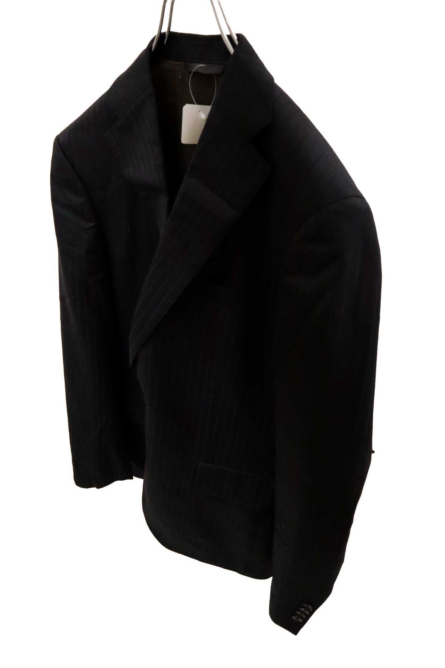 black tailored jacket/U-［2602-045］