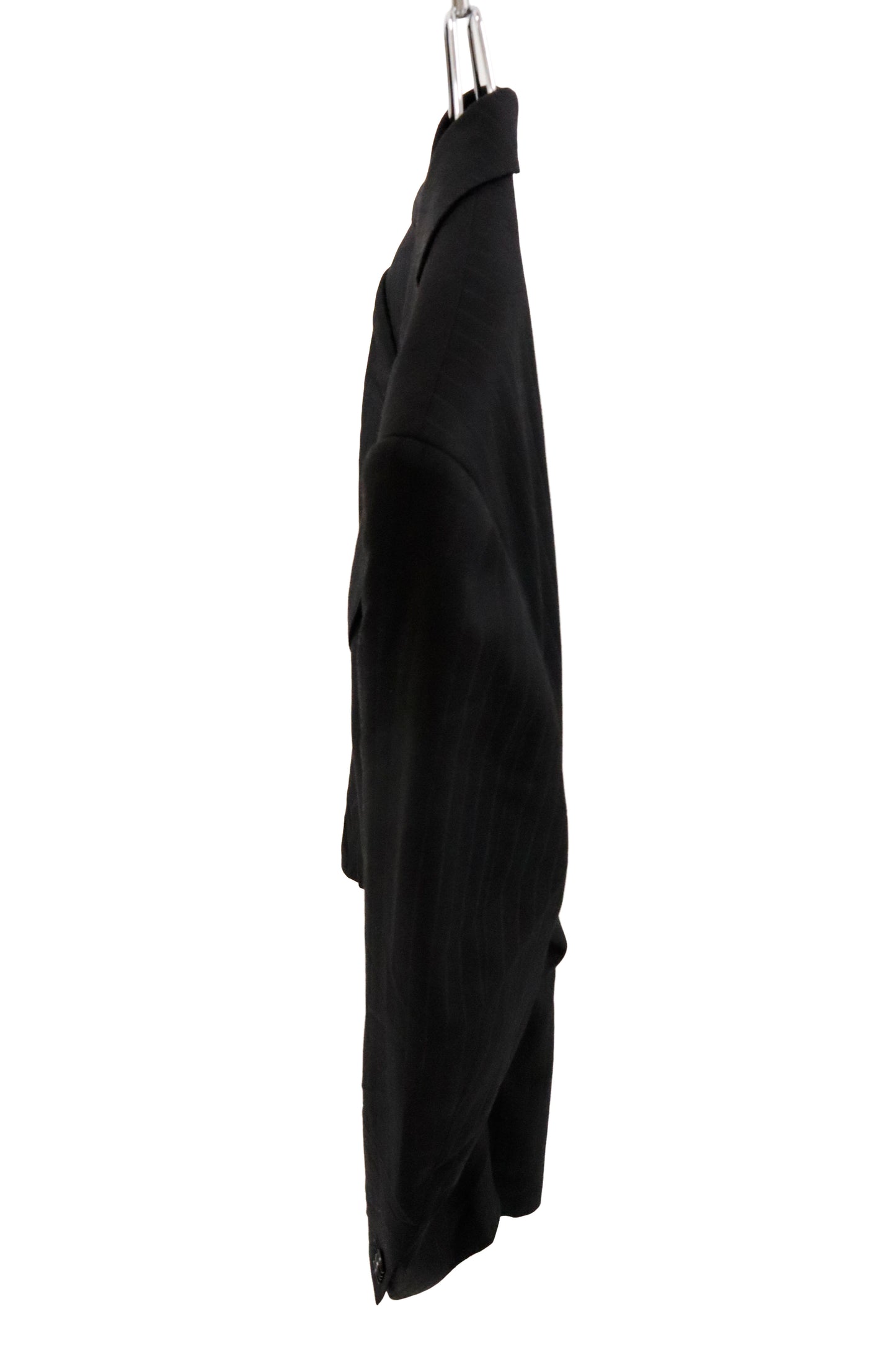 black tailored jacket/U-［2602-045］