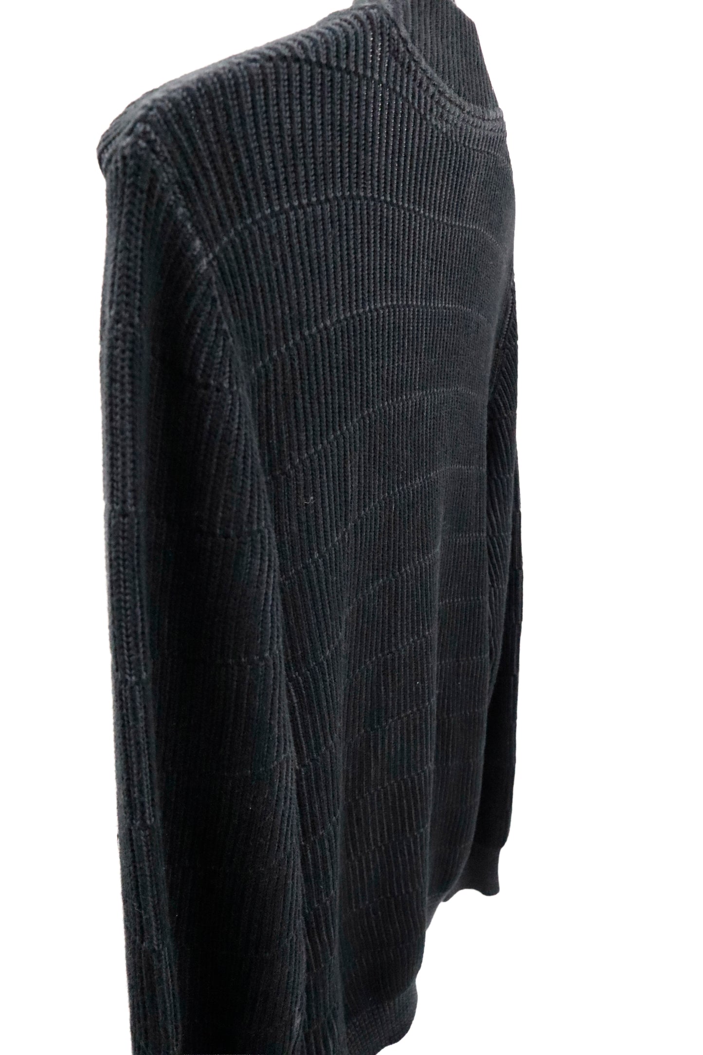 rib knit cardigan/U-［2603-001］
