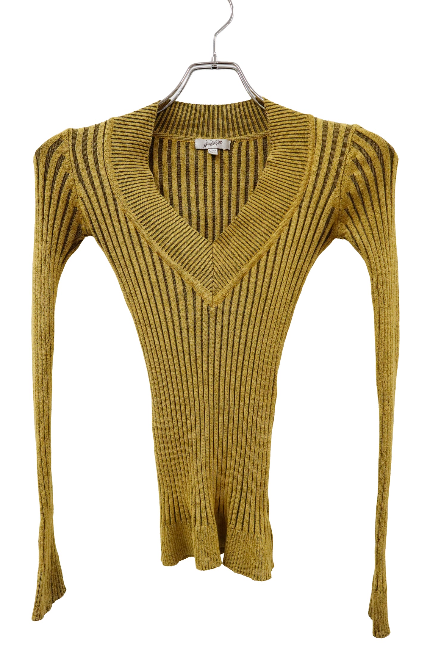 rib knit tops/U-［2603-009］