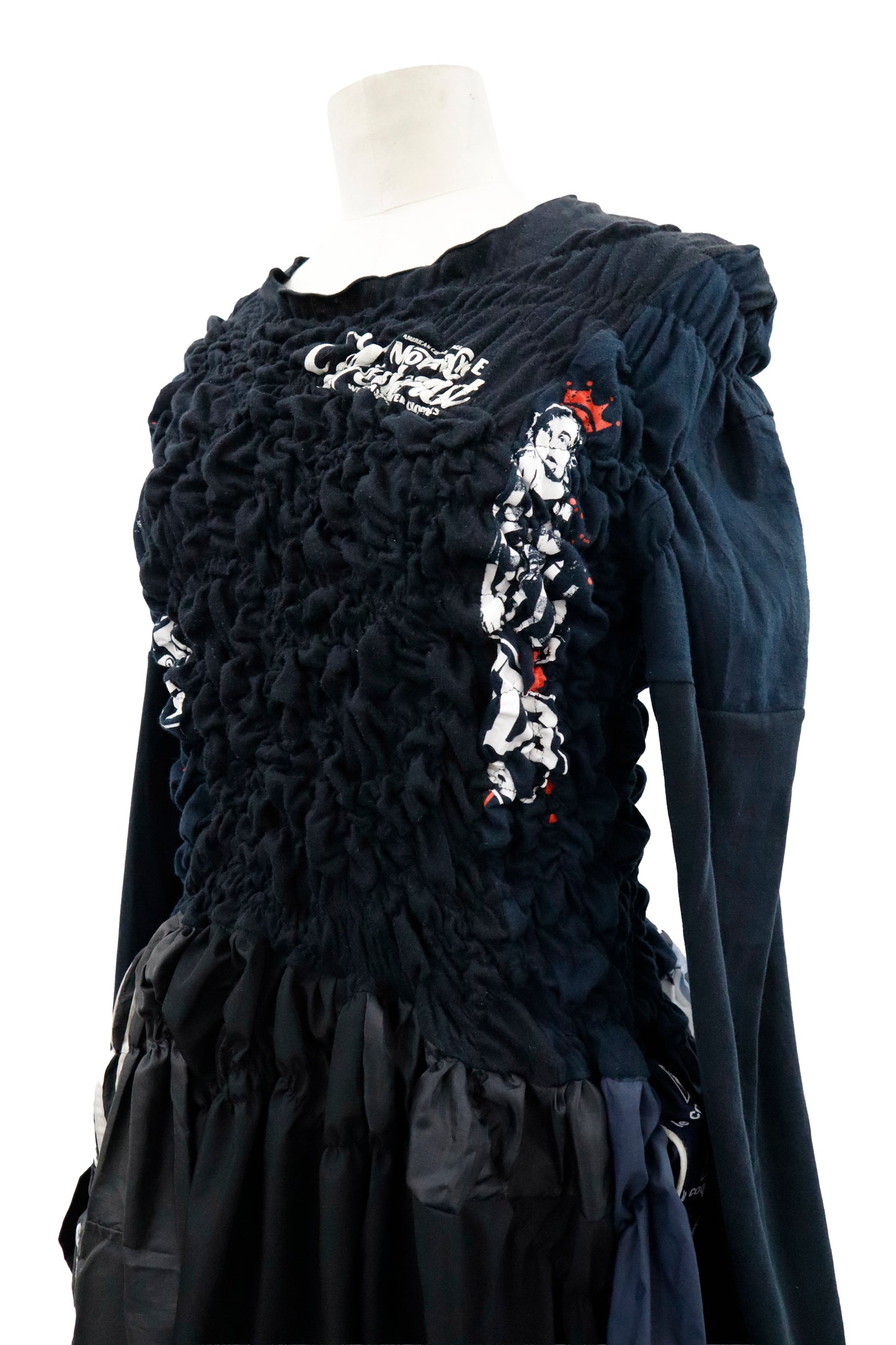 KUSHA KUSHA PLAN/cut saw dress/RM-［2604-004］