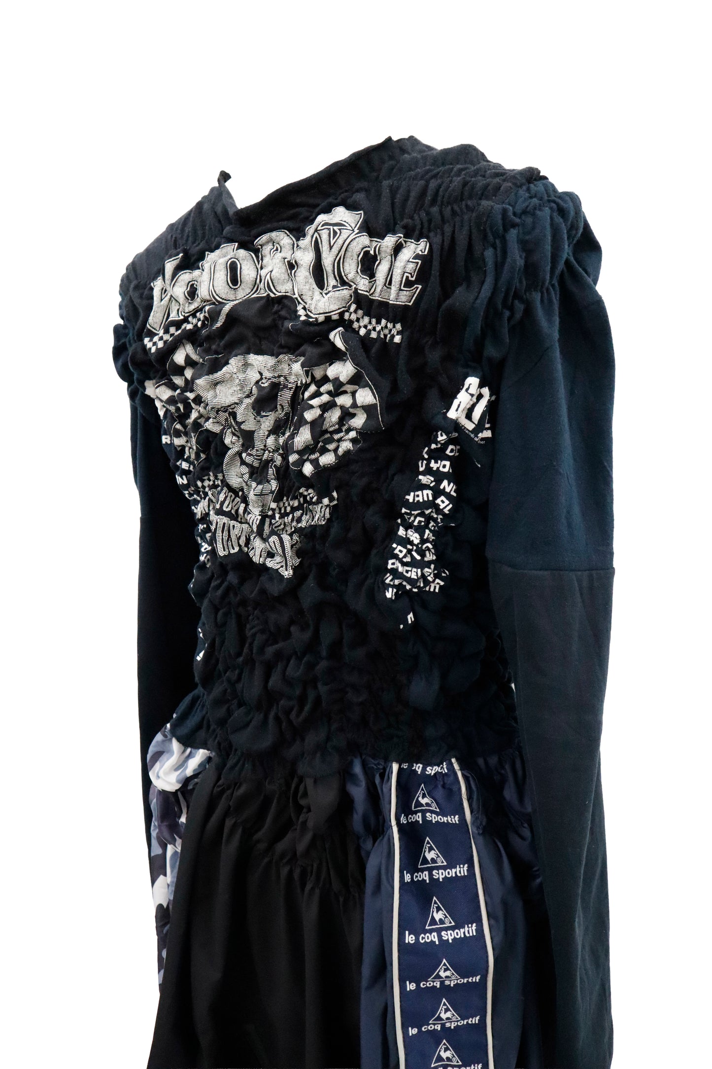 KUSHA KUSHA PLAN/cut saw dress/RM-［2604-004］