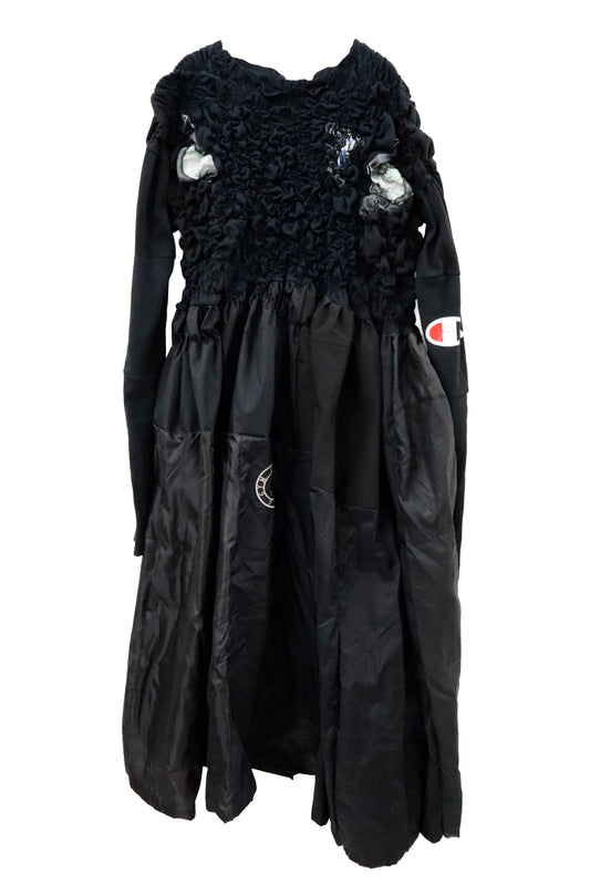 KUSHA KUSHA PLAN/cut saw dress/RM-［2604-005］