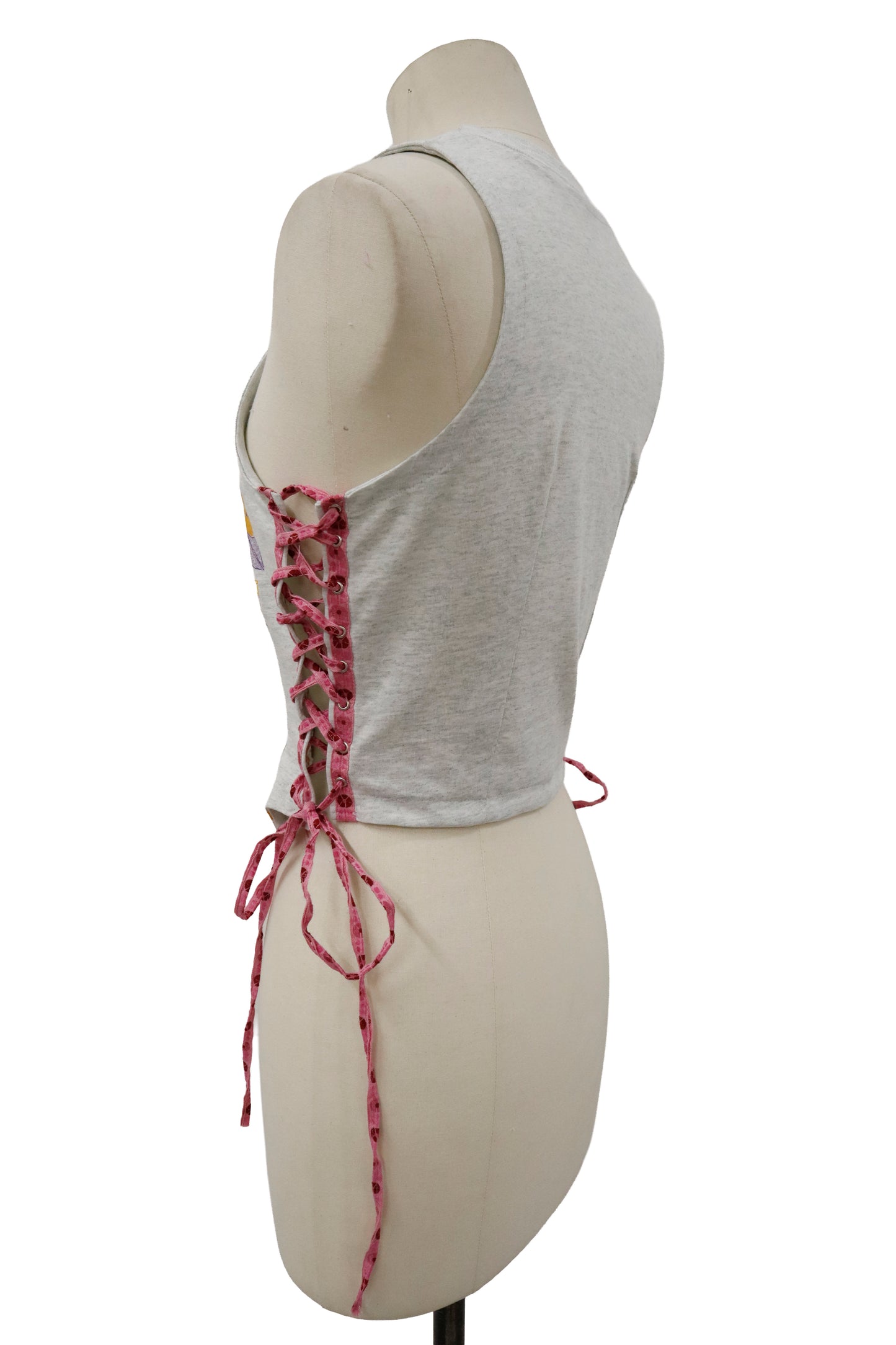 Y2K lace up tops/RM-［2604-015］