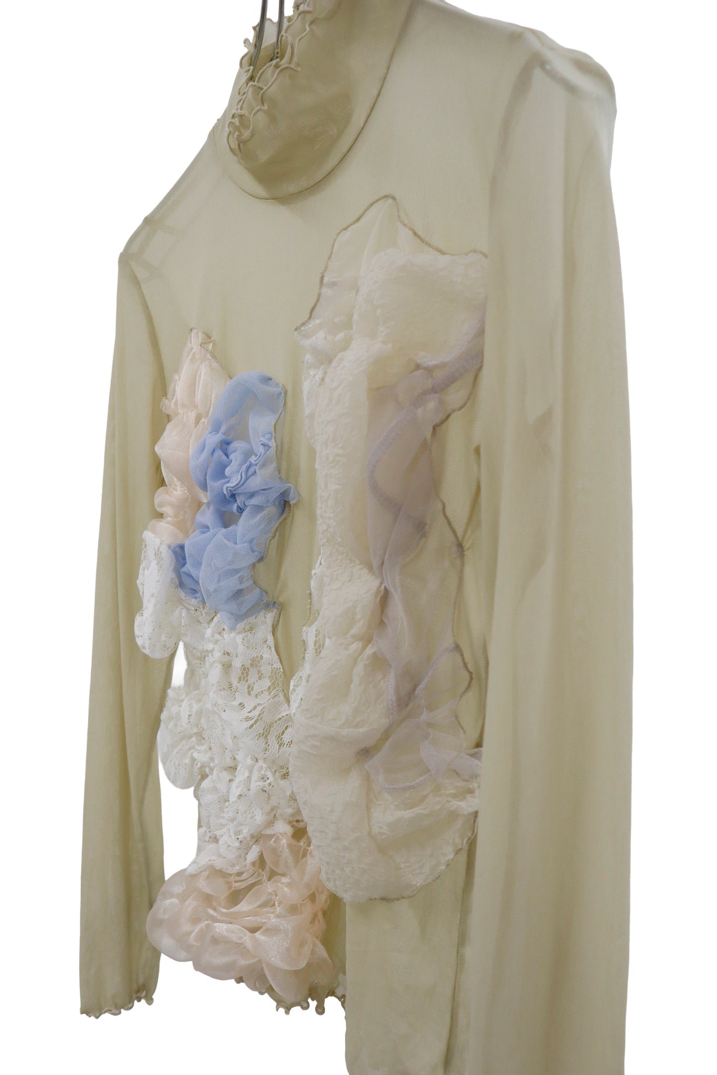 motif sheer tops/RM-［2604-030］