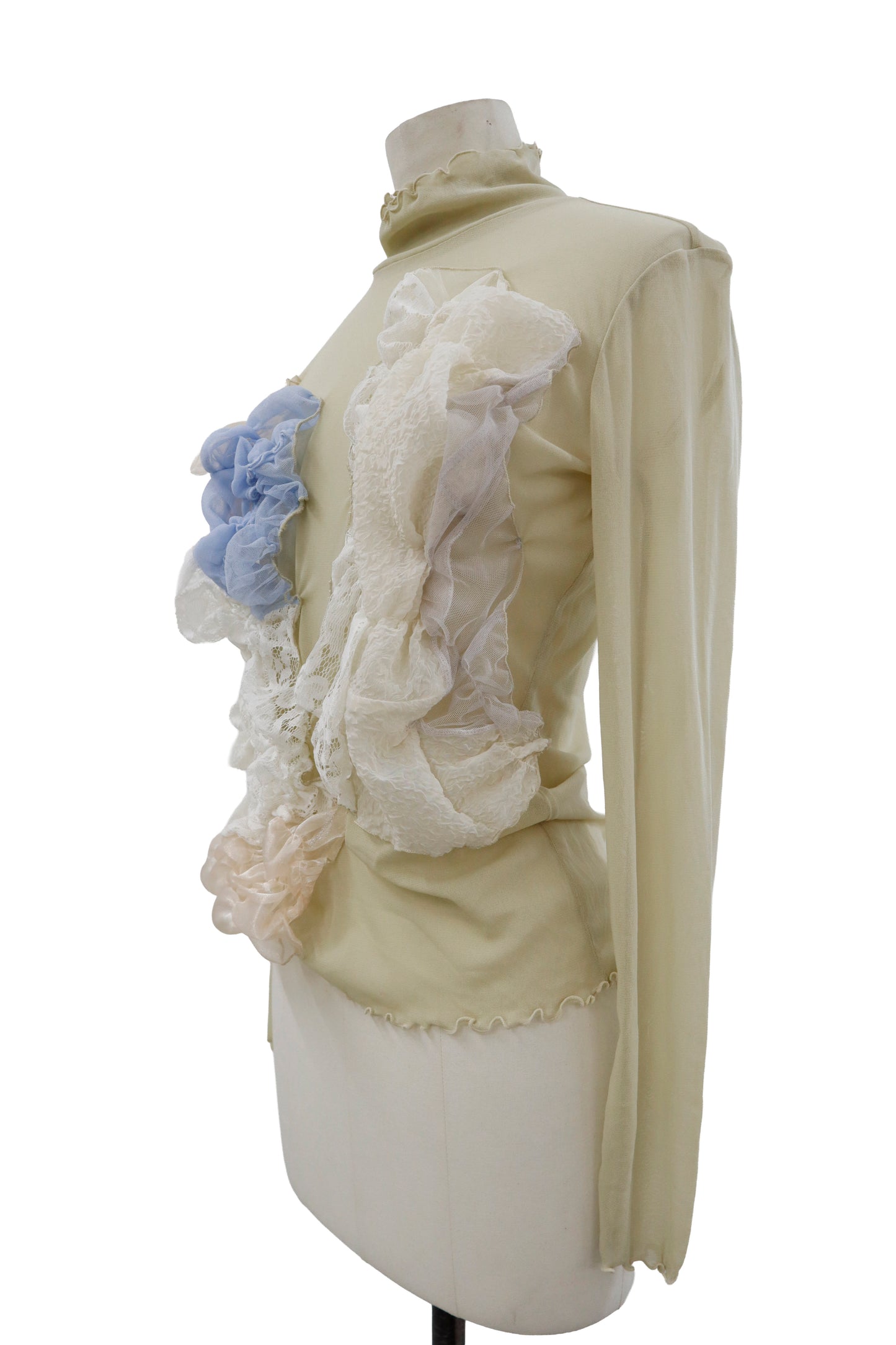 motif sheer tops/RM-［2604-030］