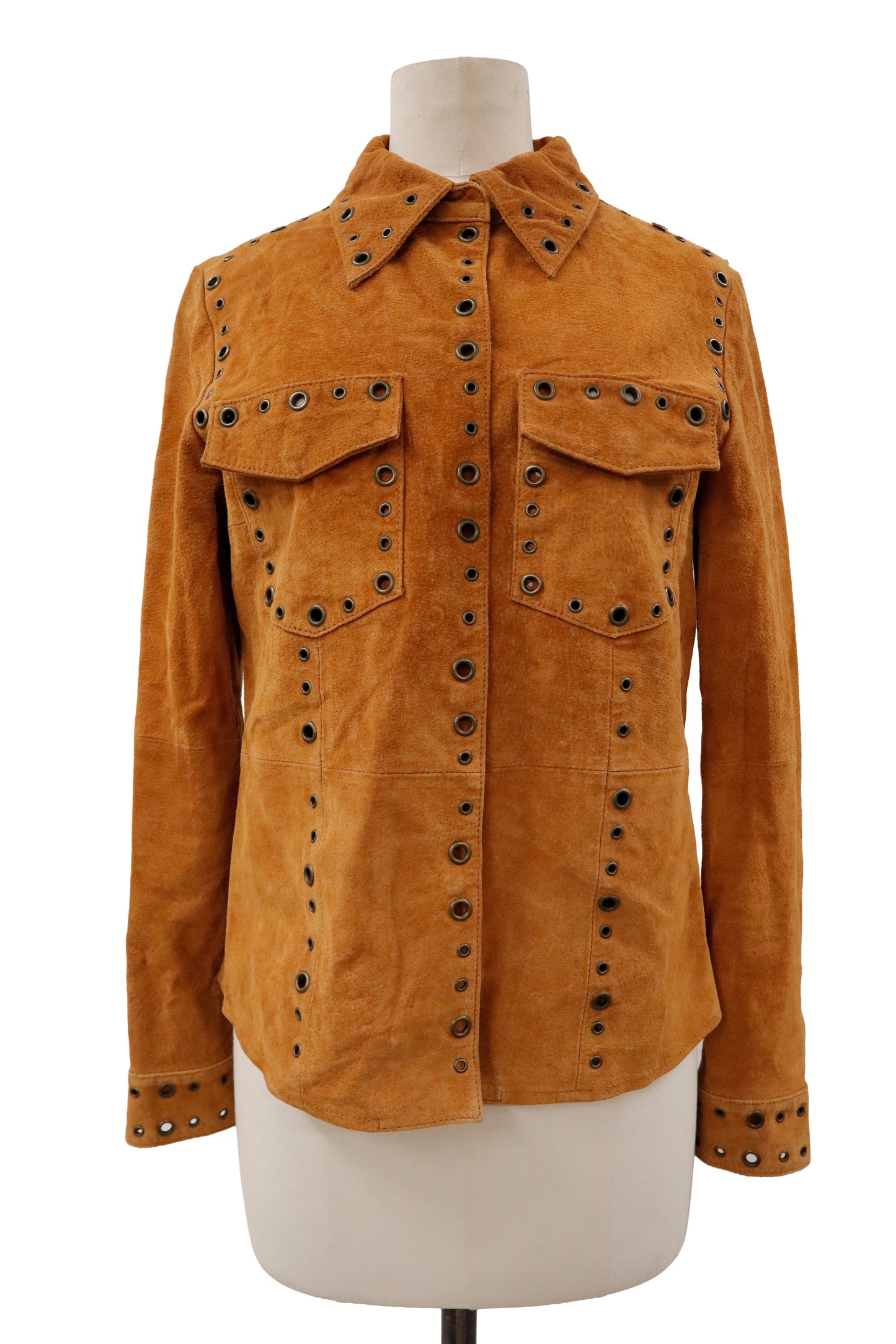 leather shirt/U-［2605-018］