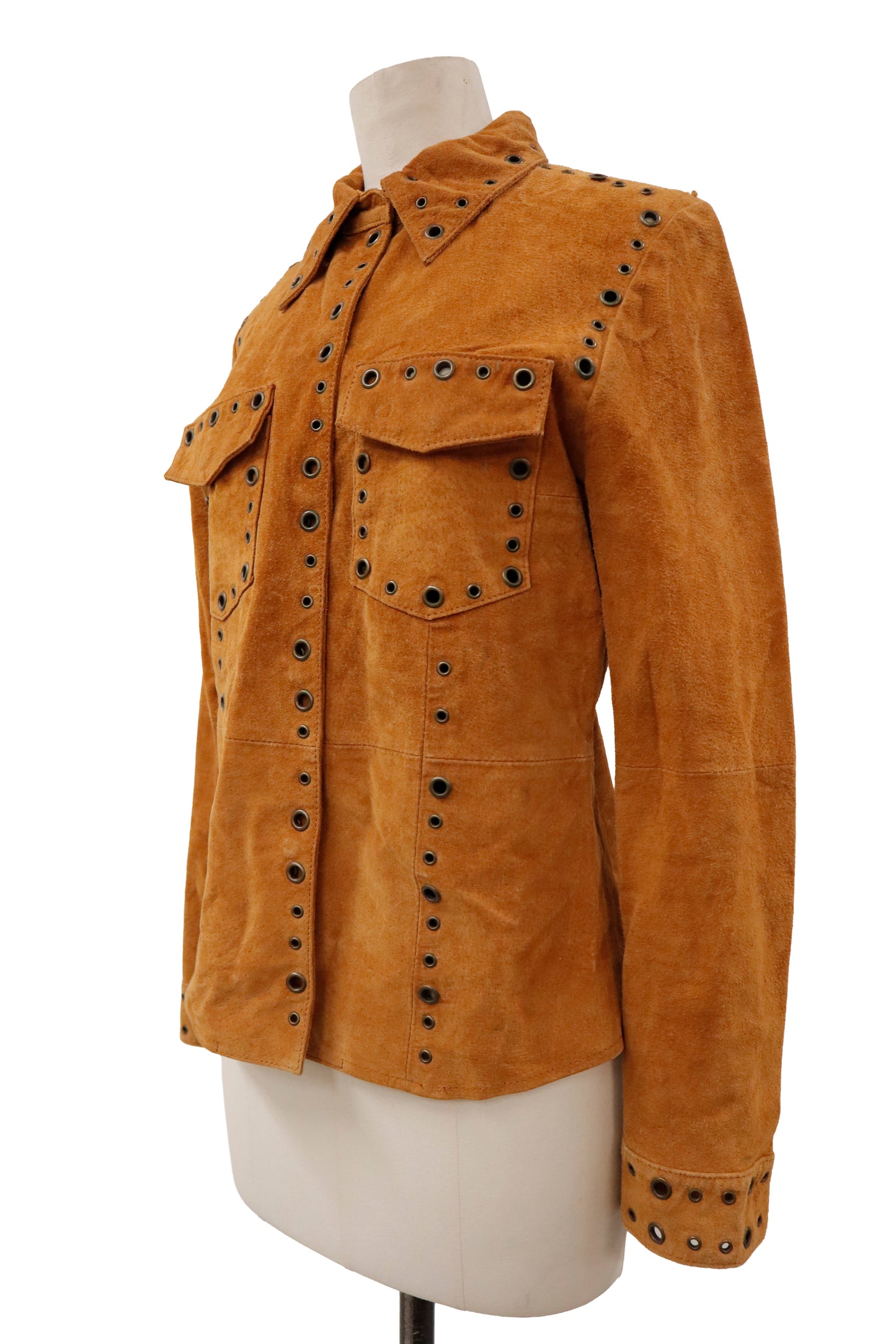 leather shirt/U-［2605-018］