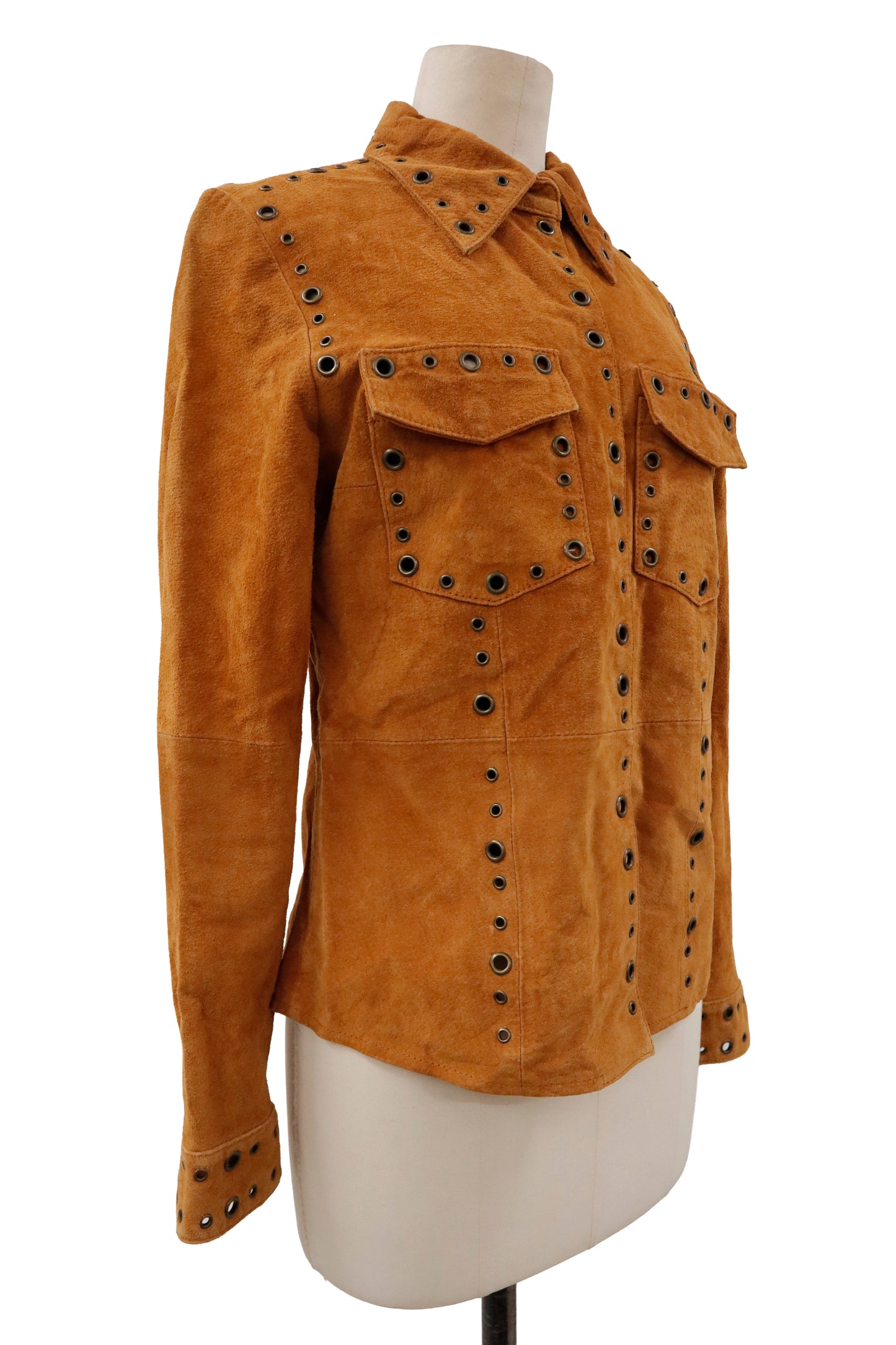 leather shirt/U-［2605-018］