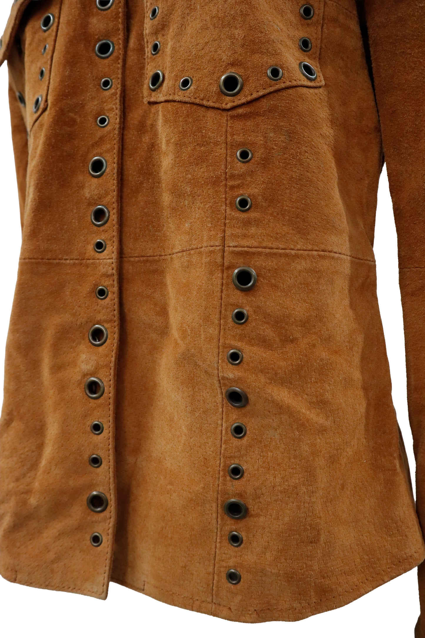 leather shirt/U-［2605-018］