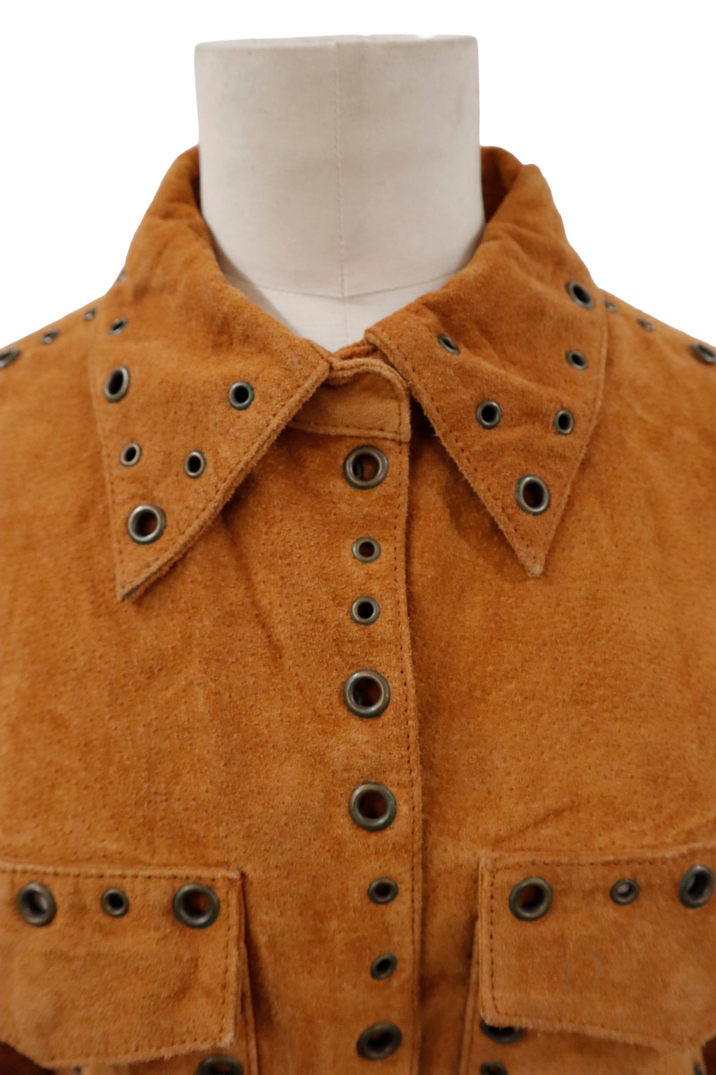 leather shirt/U-［2605-018］