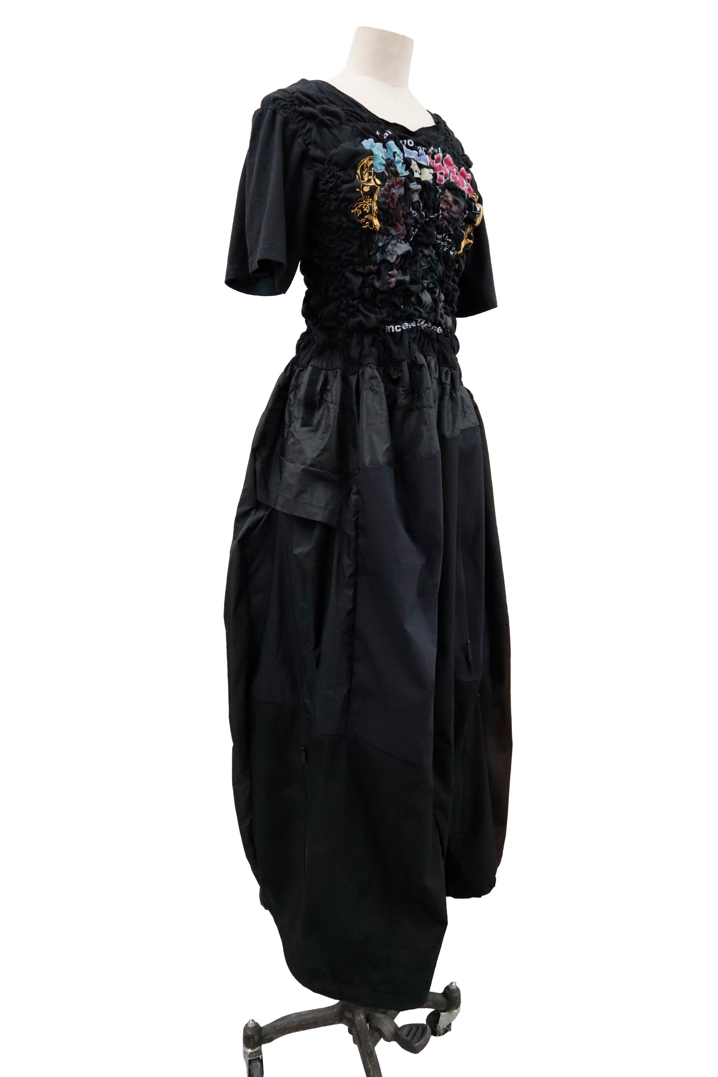 KUSHA KUSHA PLAN/cut saw dress/RM-［2605-001］