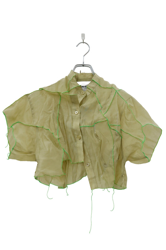 drawing rolled edge shirt/RM-［2605-012］