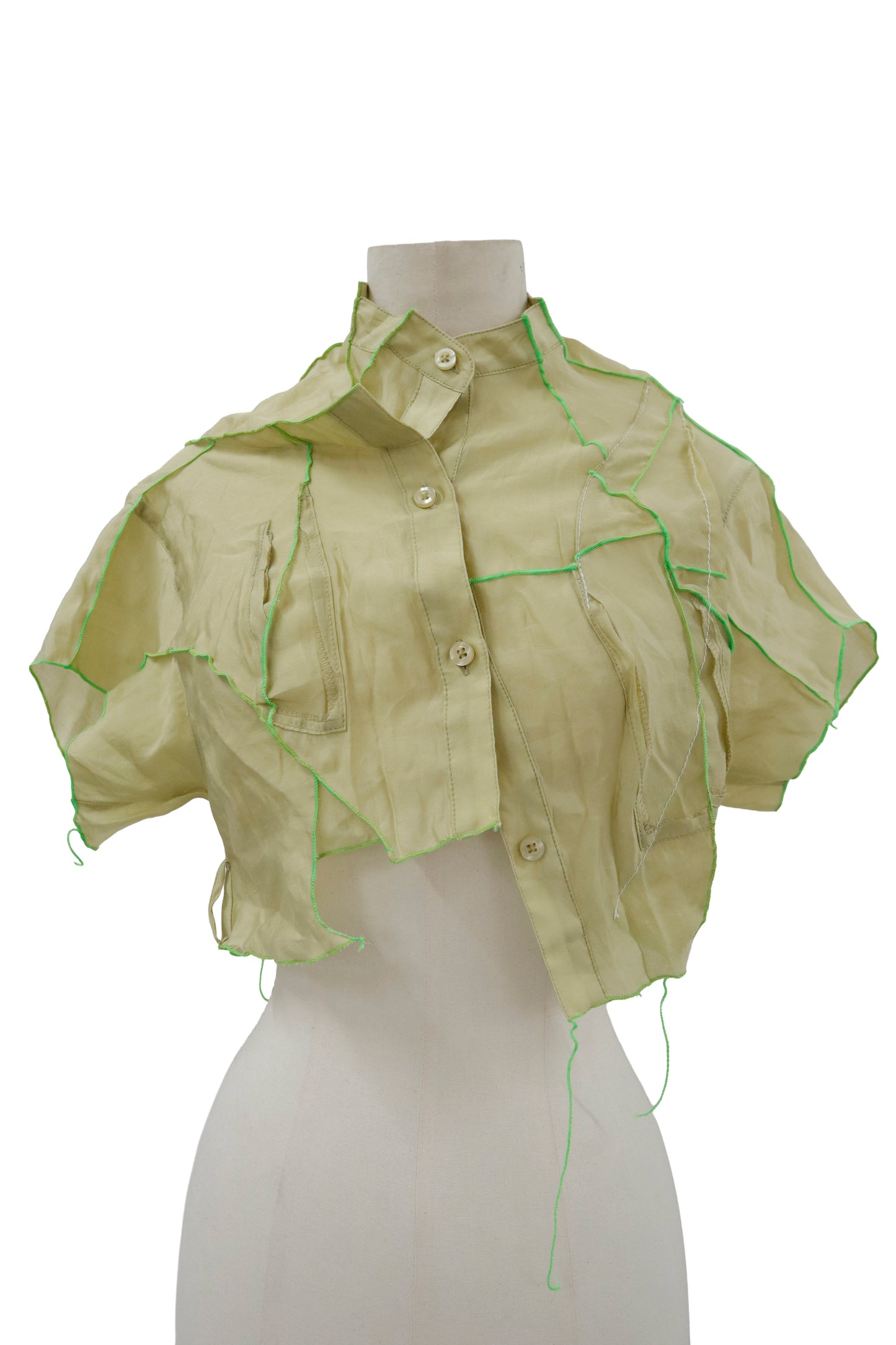 drawing rolled edge shirt/RM-［2605-012］
