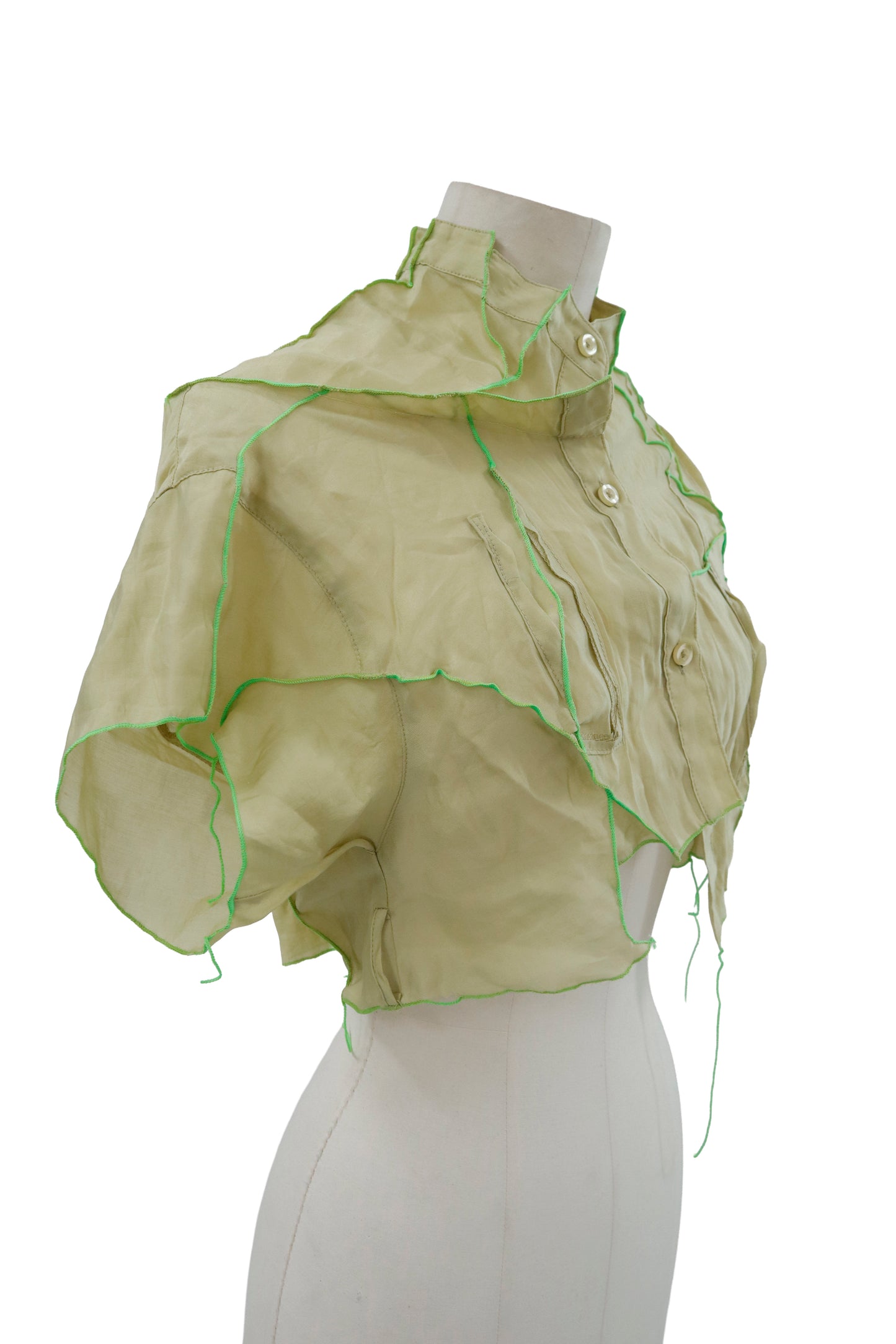 drawing rolled edge shirt/RM-［2605-012］
