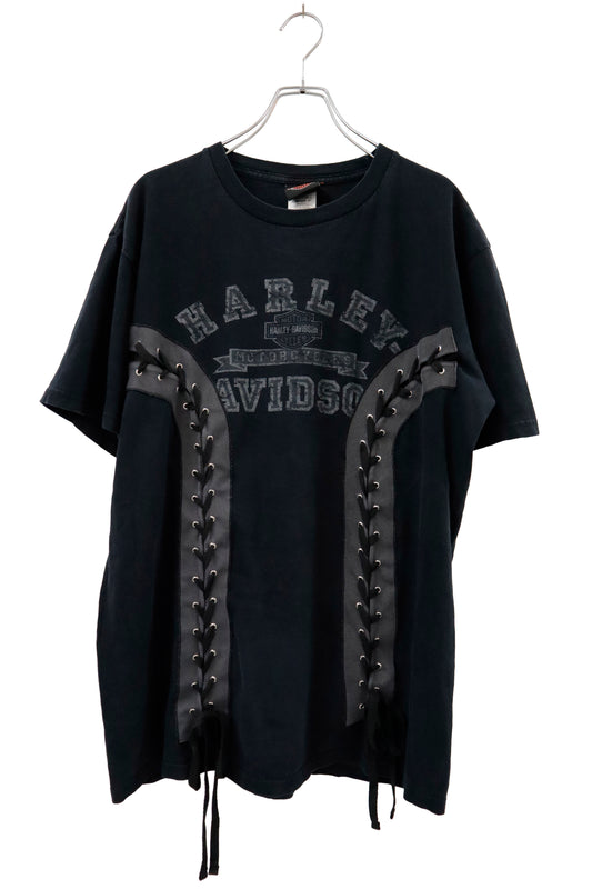Y2K lace up tops/RM-［2605-015］