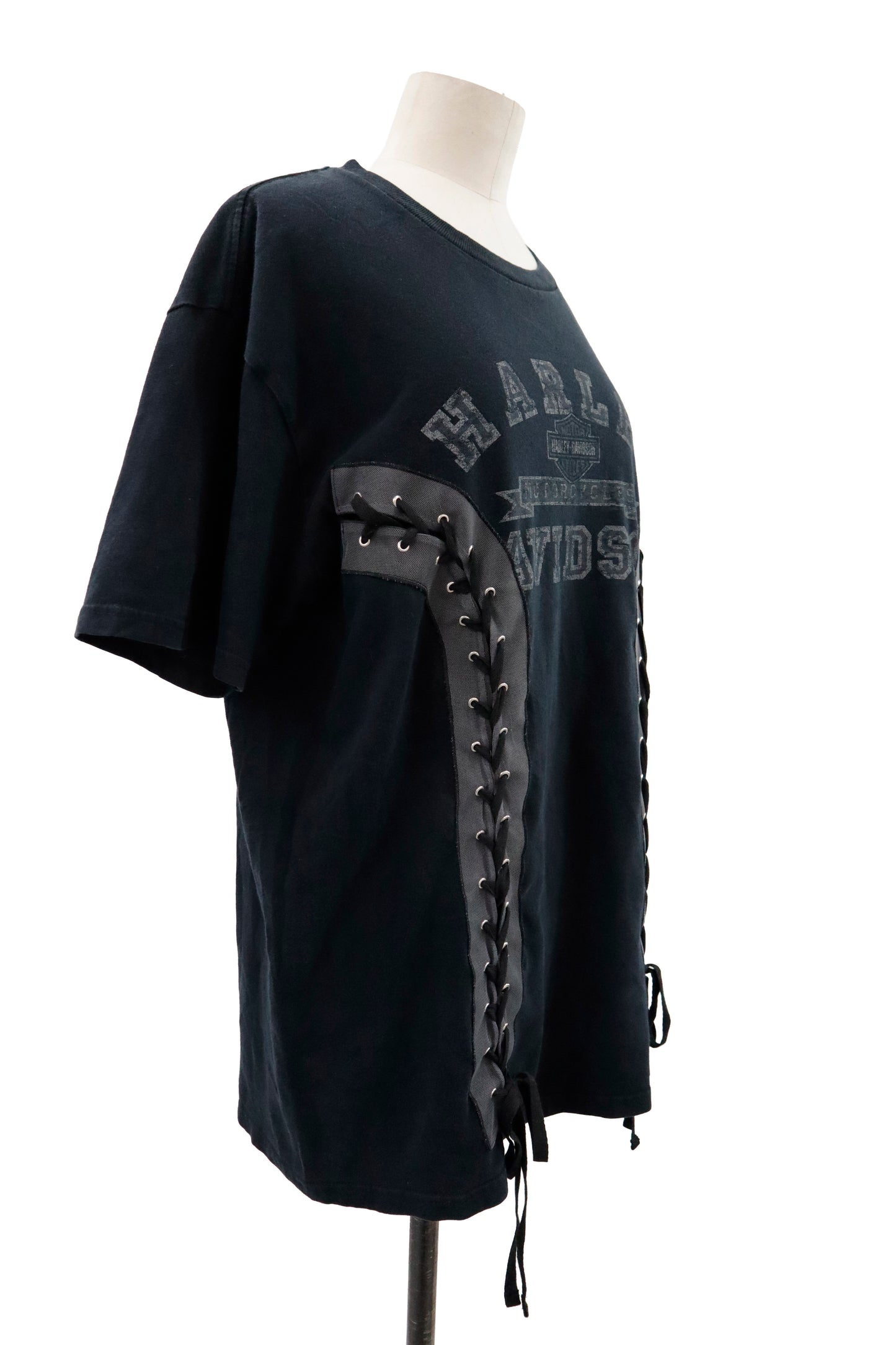 Y2K lace up tops/RM-［2605-015］