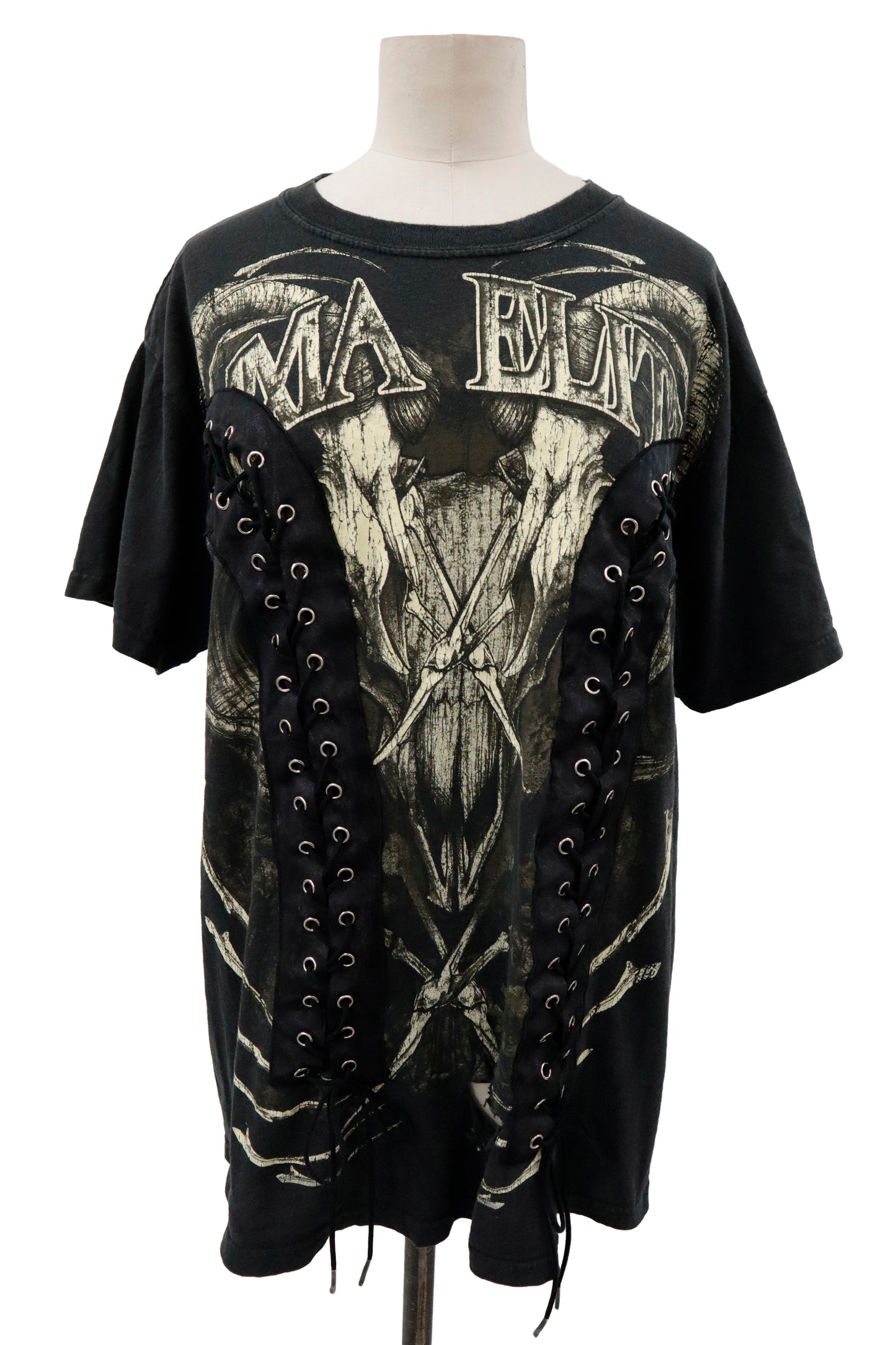 Y2K lace up tops/RM-［2605-016］