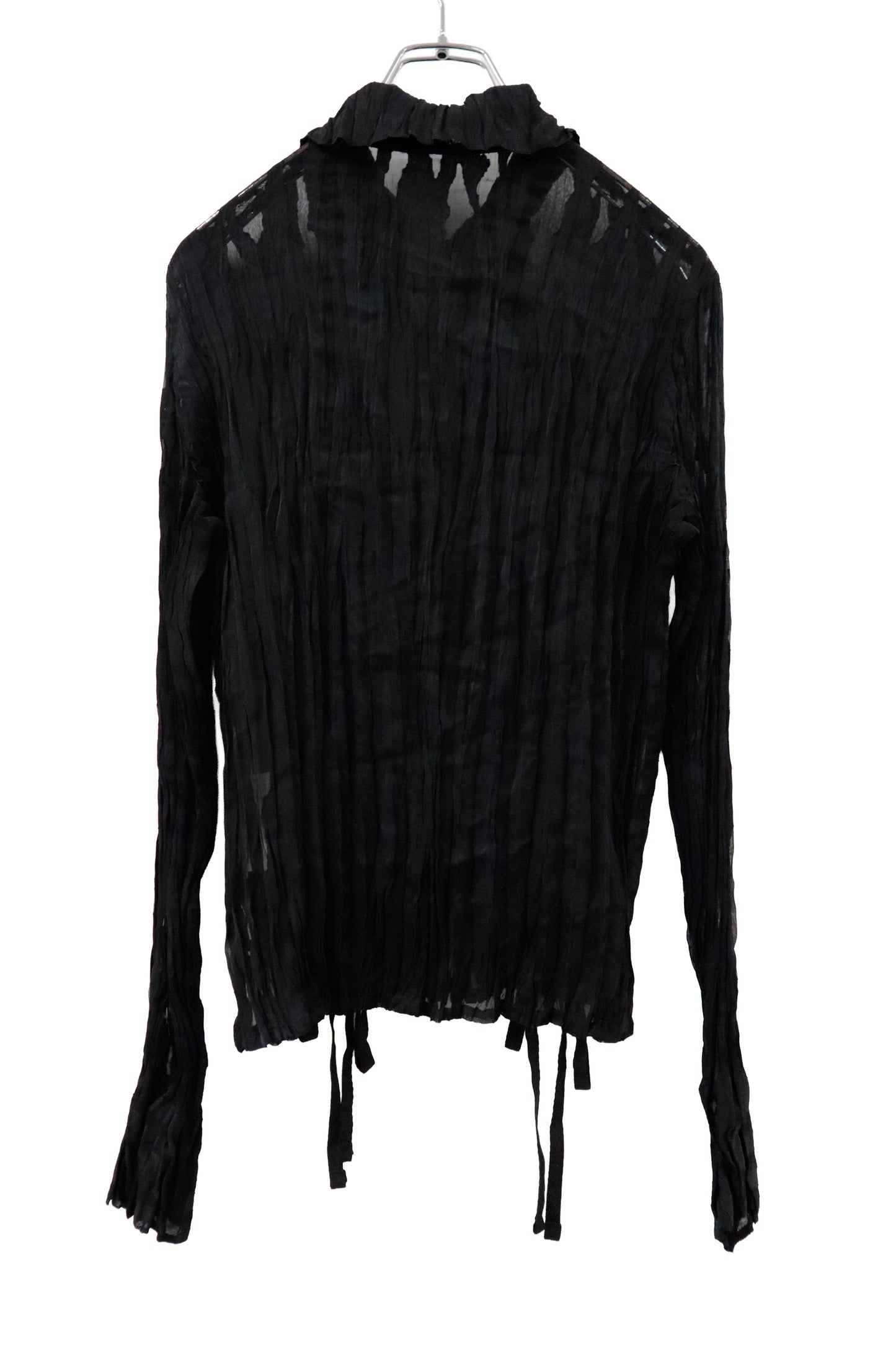 lace up shirt/RM-［2605-021］