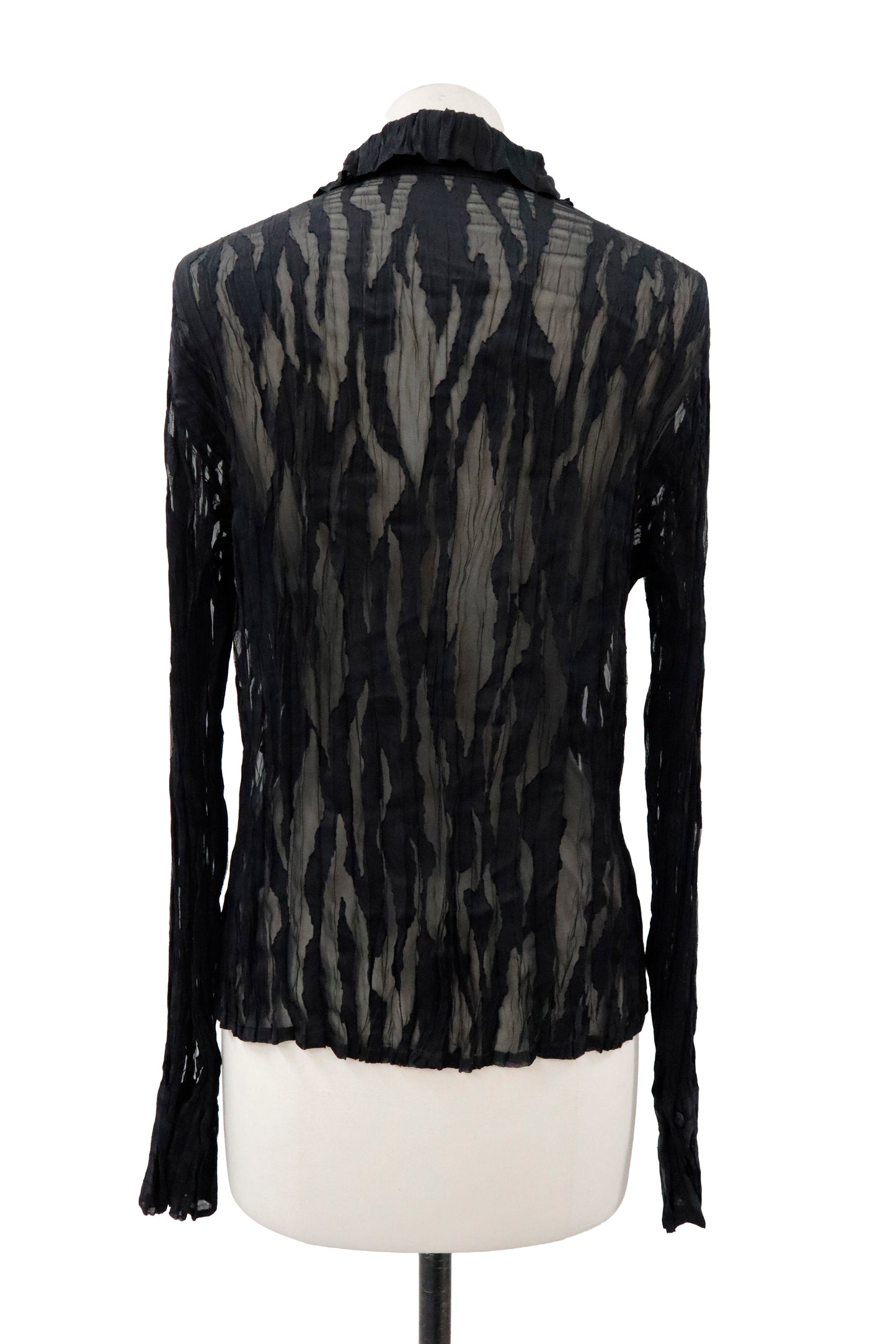 lace up shirt/RM-［2605-021］