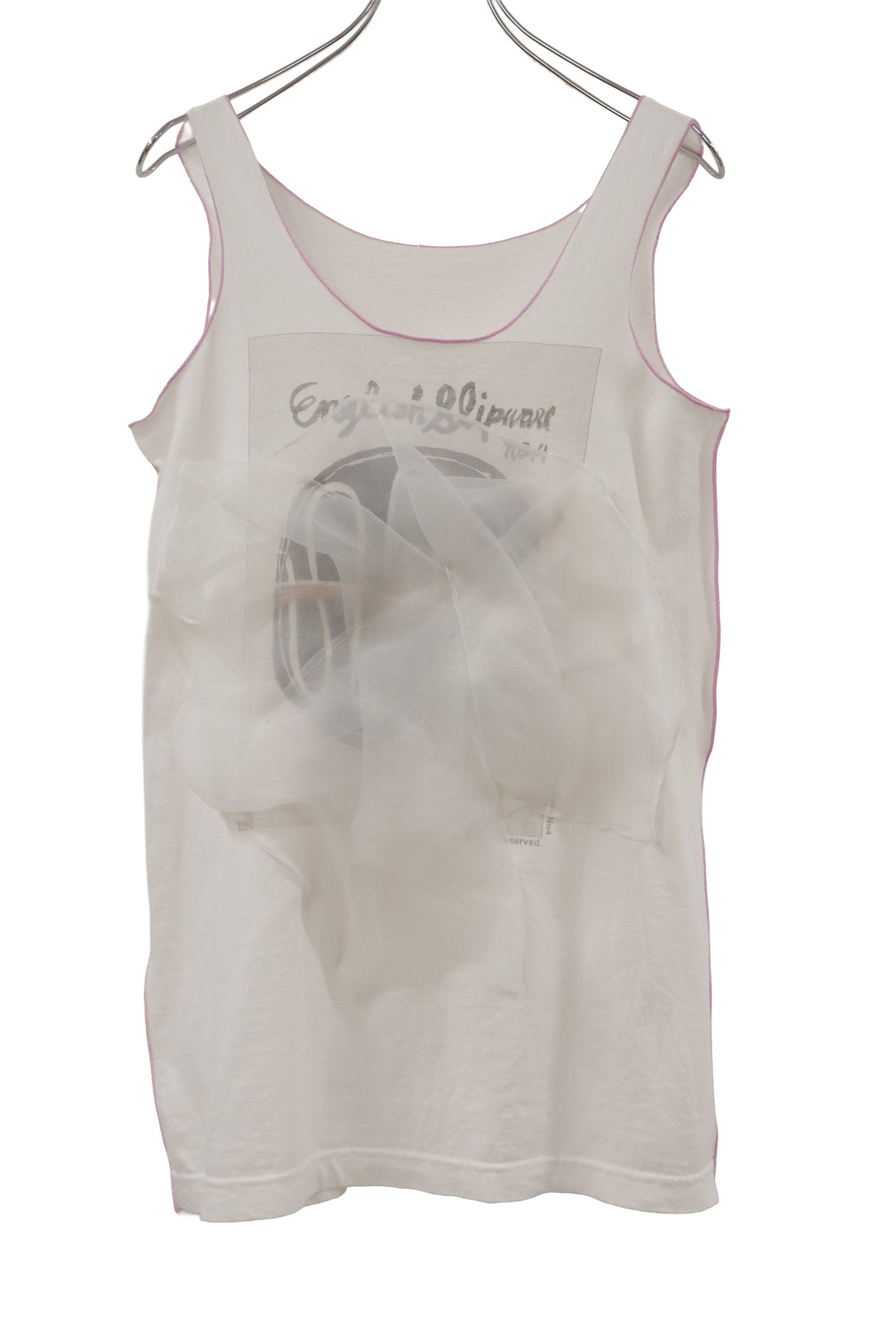 tulle docking tanktop/RM-［2606-017］