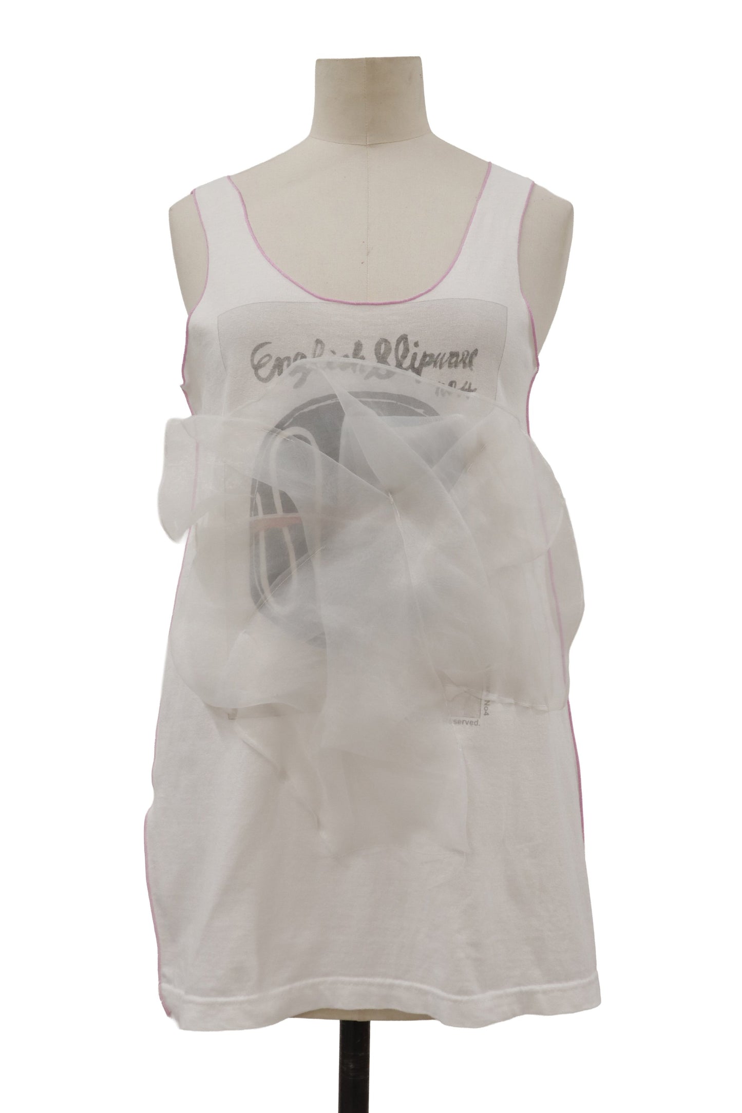 tulle docking tanktop/RM-［2606-017］