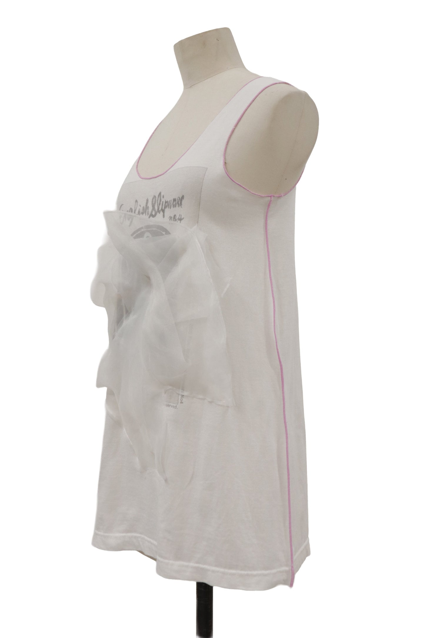 tulle docking tanktop/RM-［2606-017］