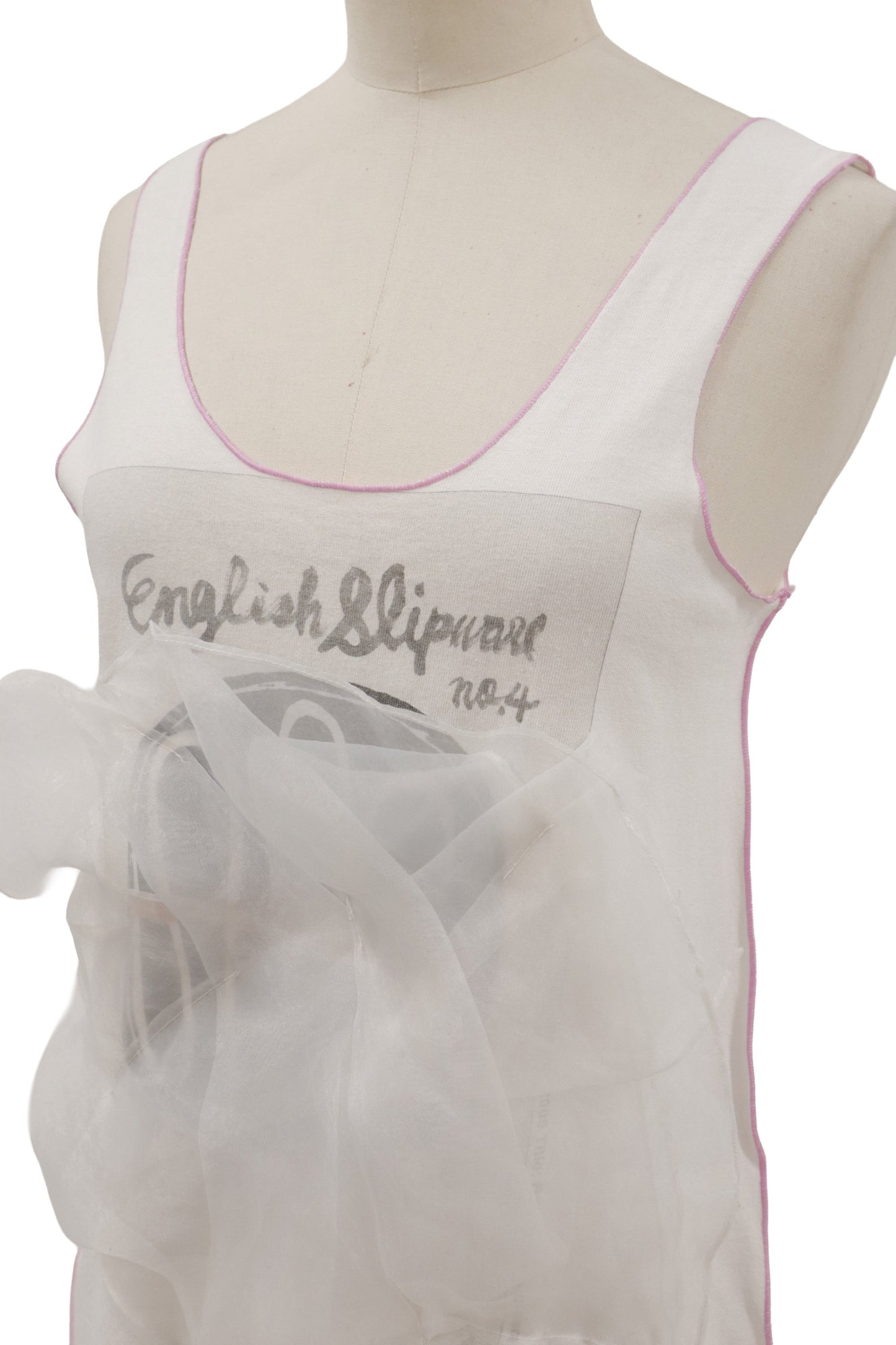 tulle docking tanktop/RM-［2606-017］