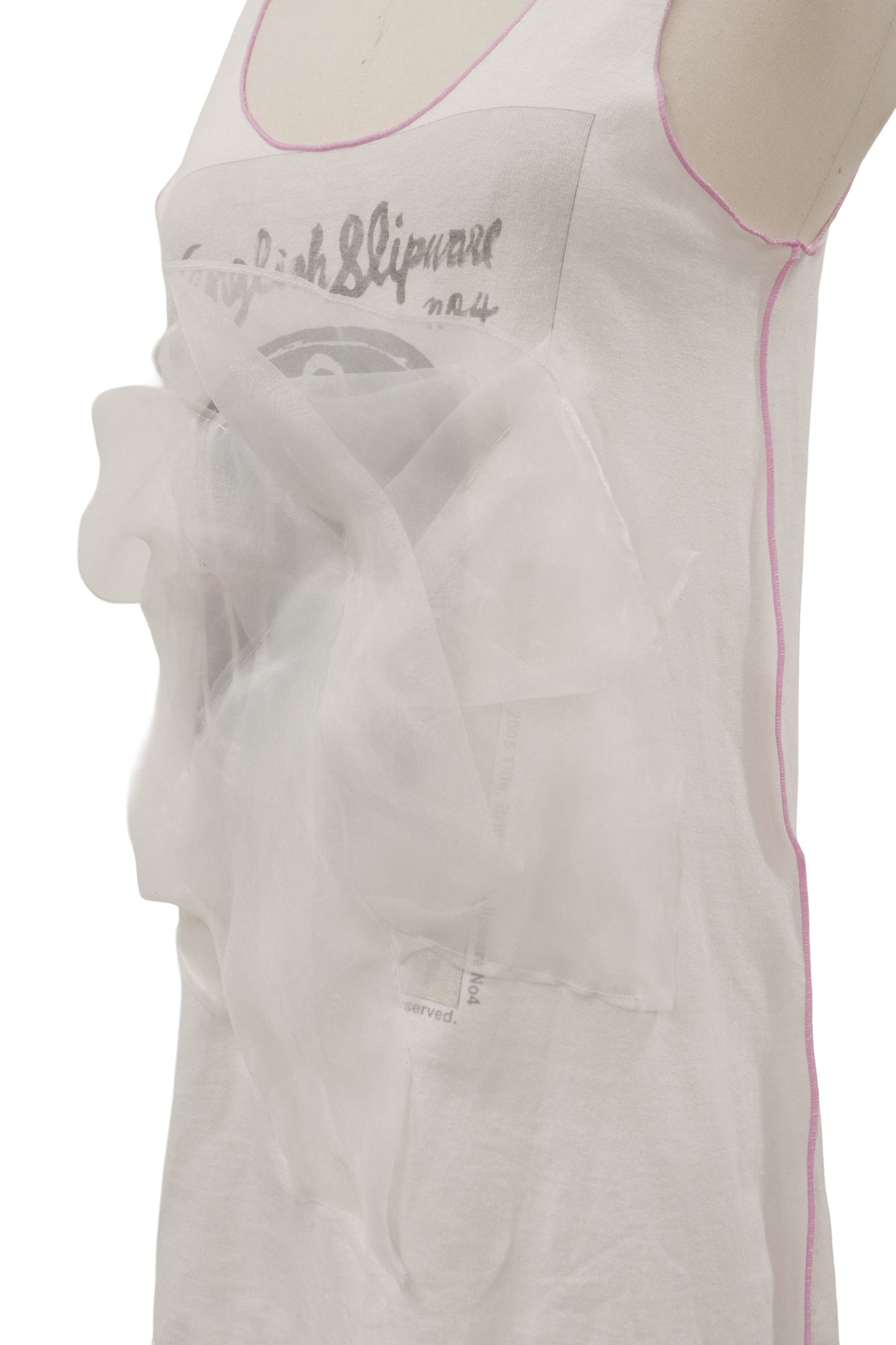 tulle docking tanktop/RM-［2606-017］