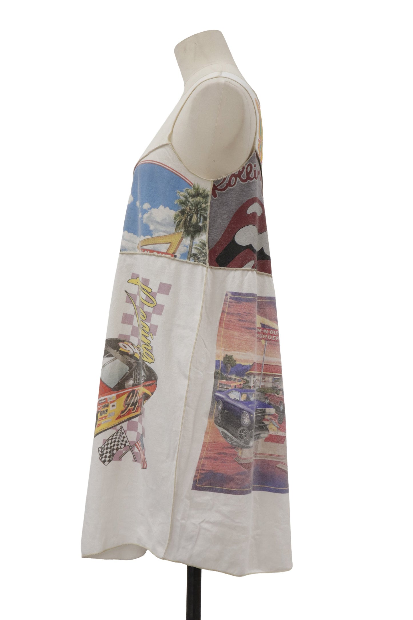 Rolling Stones racing long tanktop/RM-［2606-020］