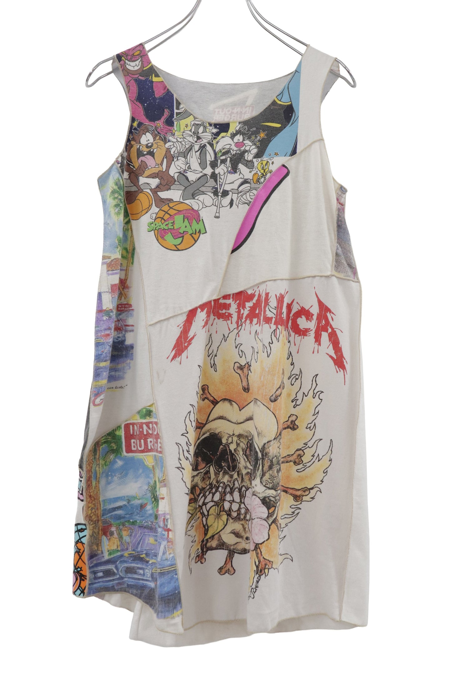 METALLICA docking long tanktop/RM-［2606-023］