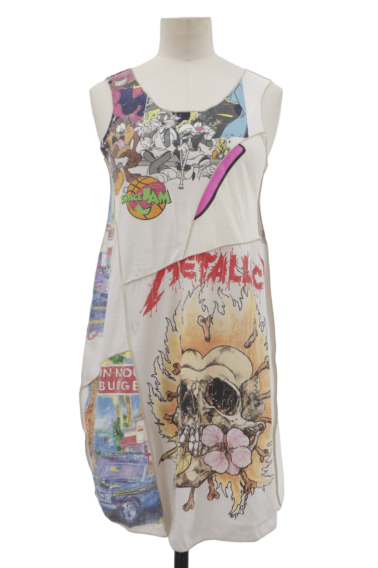 METALLICA docking long tanktop/RM-［2606-023］