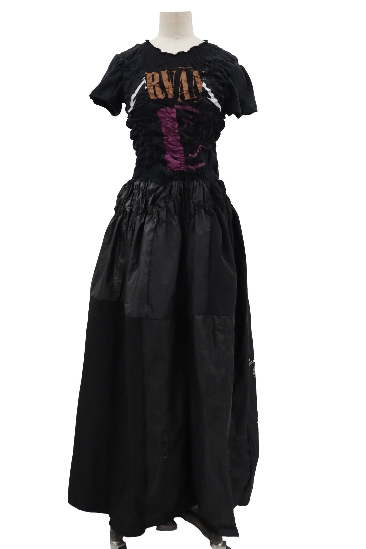 KUSHA KUSHA PLAN/cut saw dress/NIRVANA/ RM-［2606-025］