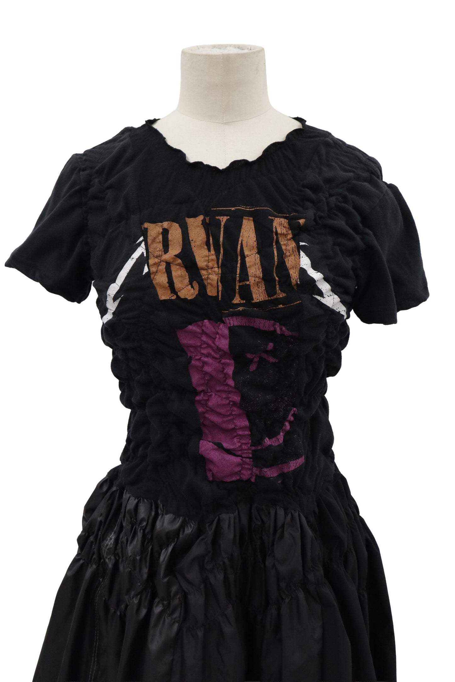 KUSHA KUSHA PLAN/cut saw dress/NIRVANA/ RM-［2606-025］