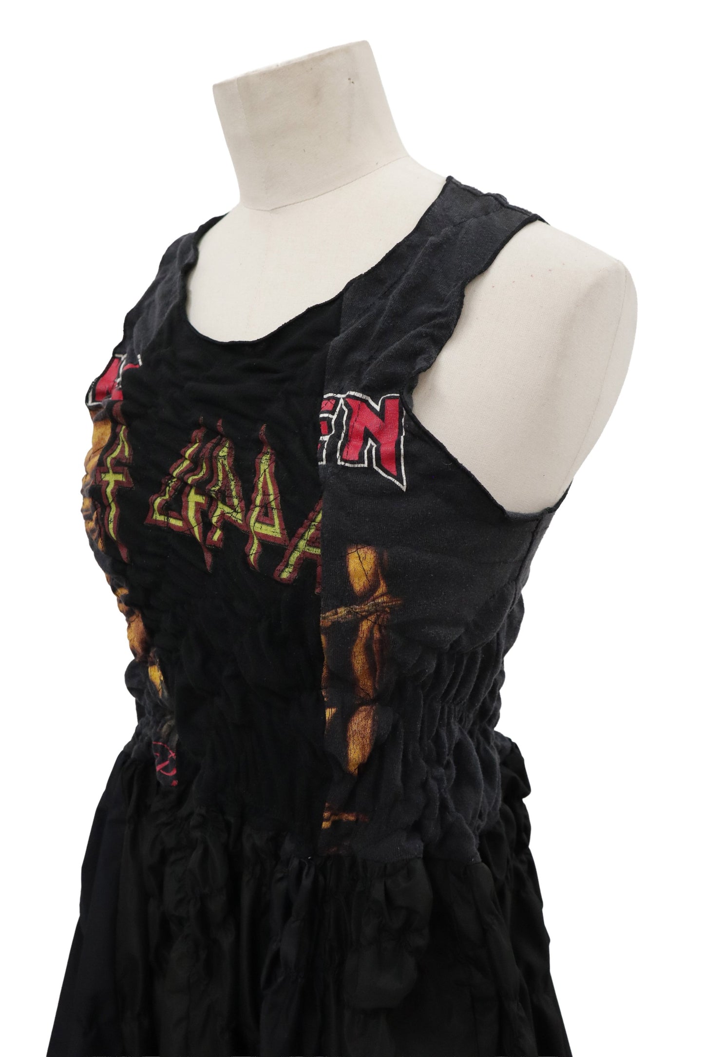 KUSHA KUSHA PLAN/cut saw dress/Def Leppard/RM-［2606-026］